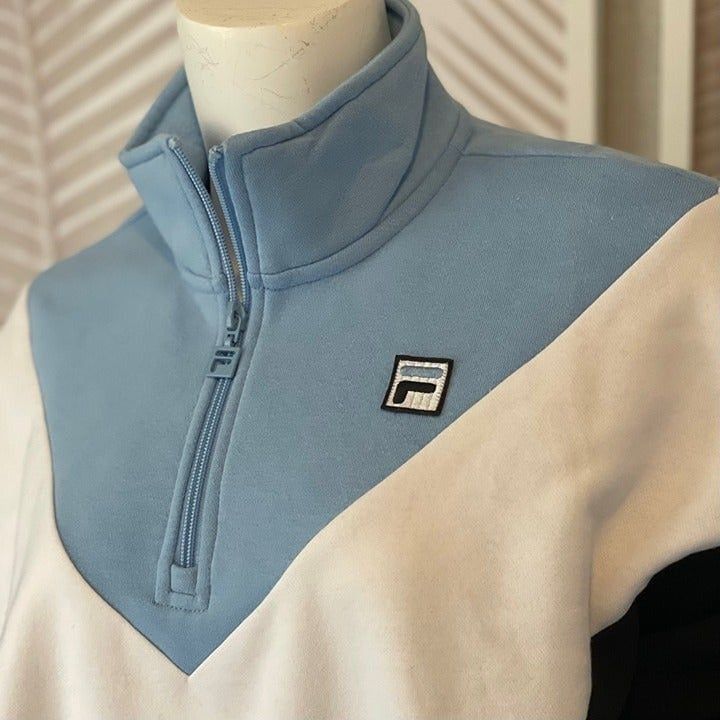 Fila Fila women's half-zip pullover sweatshirt Medium Size M / US 6-8 / IT 42-44 - 2 Thumbnail