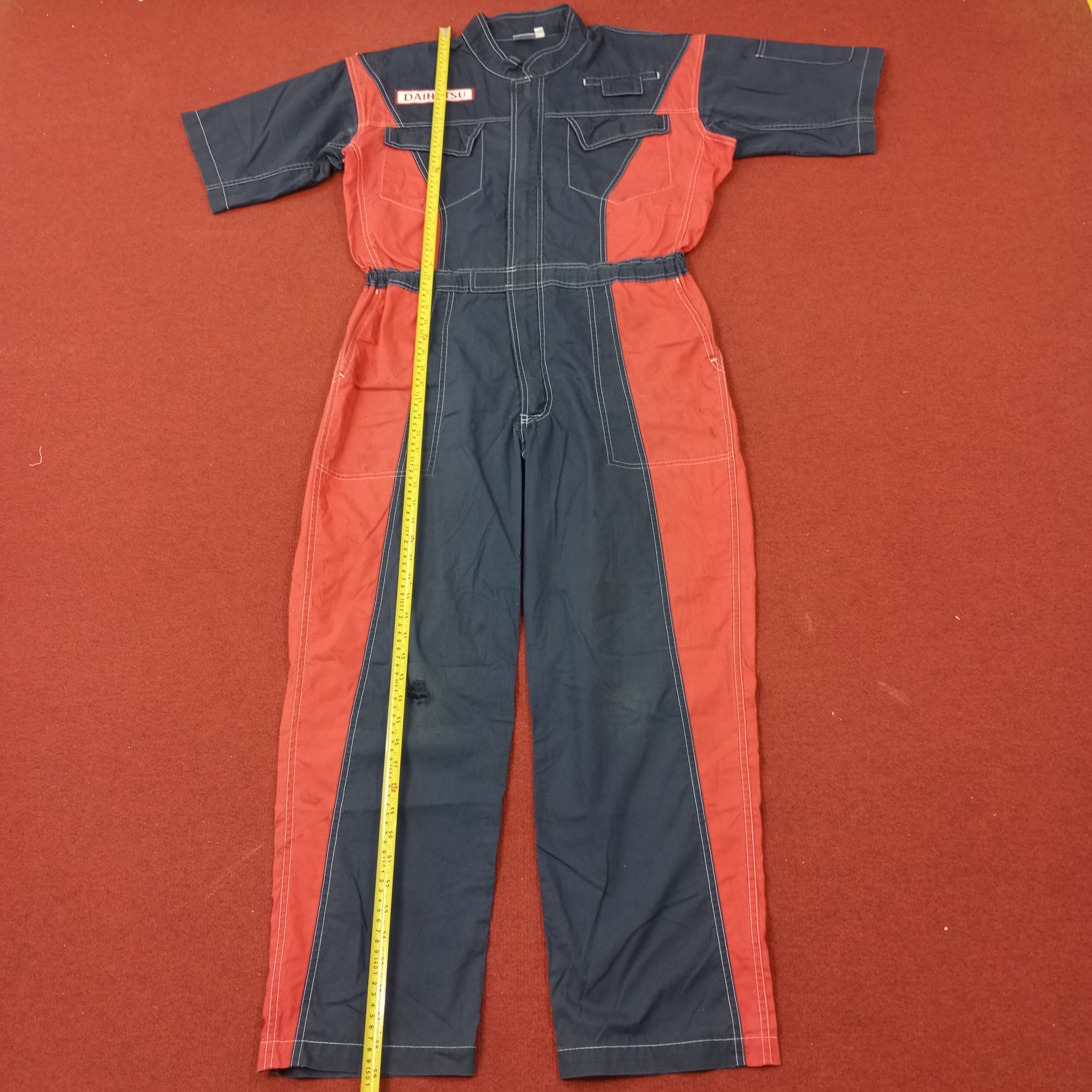 Japanese Brand × Vintage Daihatsu Japanese Motorsports Coverall Jacket c232n10 Size US L / EU 52-54 / 3 - 7 Thumbnail