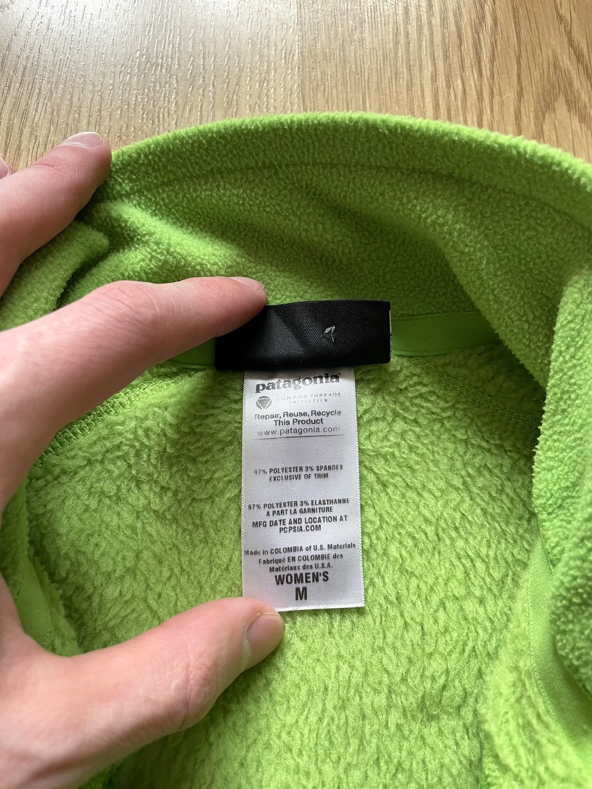 Patagonia Patagonia Full Zip Teddy Fleece Jacket Sweater Hoodie Size M / US 6-8 / IT 42-44 - 5 Thumbnail
