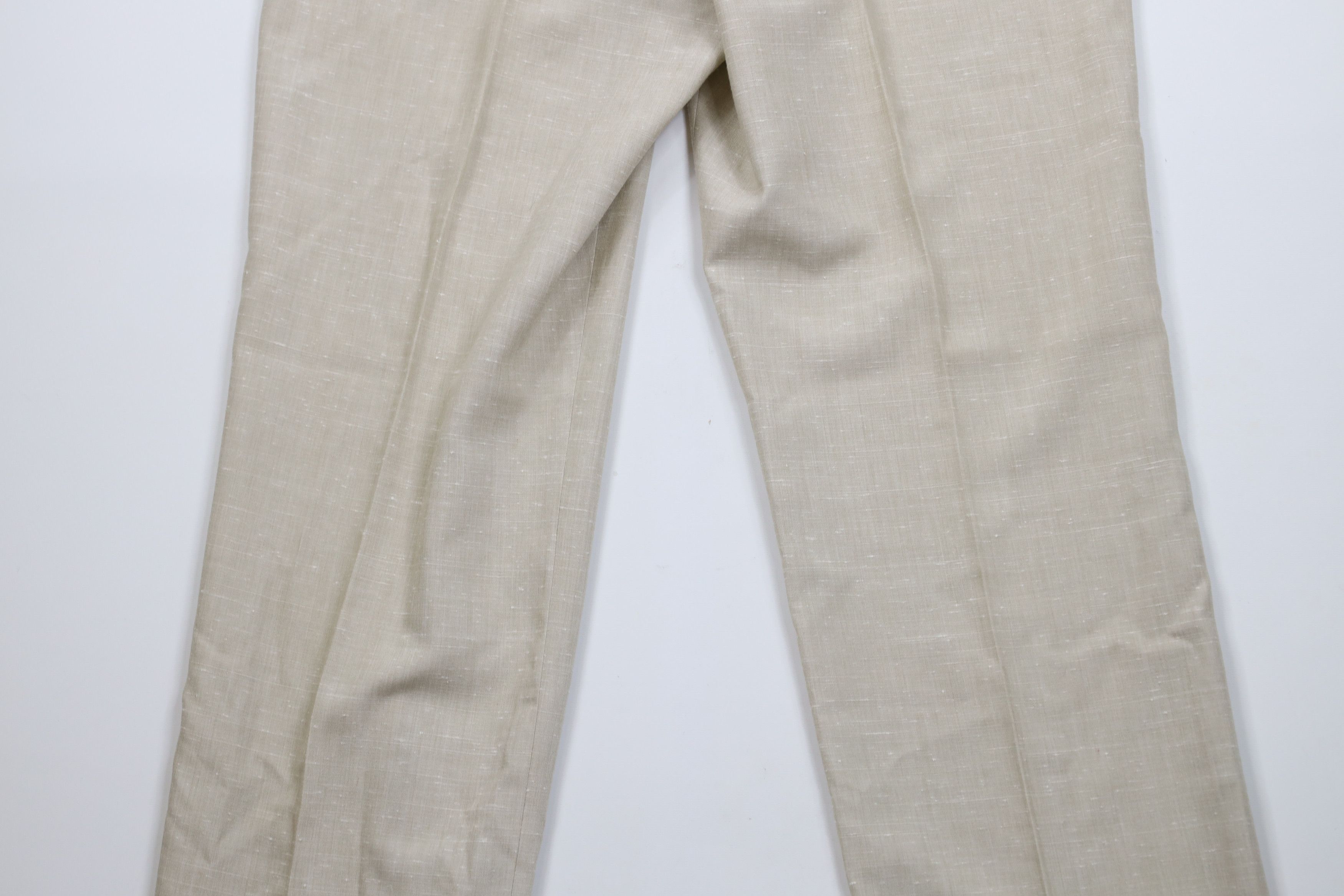 Vintage Vintage 70s Streetwear Fleck Flared Wide Leg Chino Pants USA Size US 38 / EU 54 - 14 Thumbnail