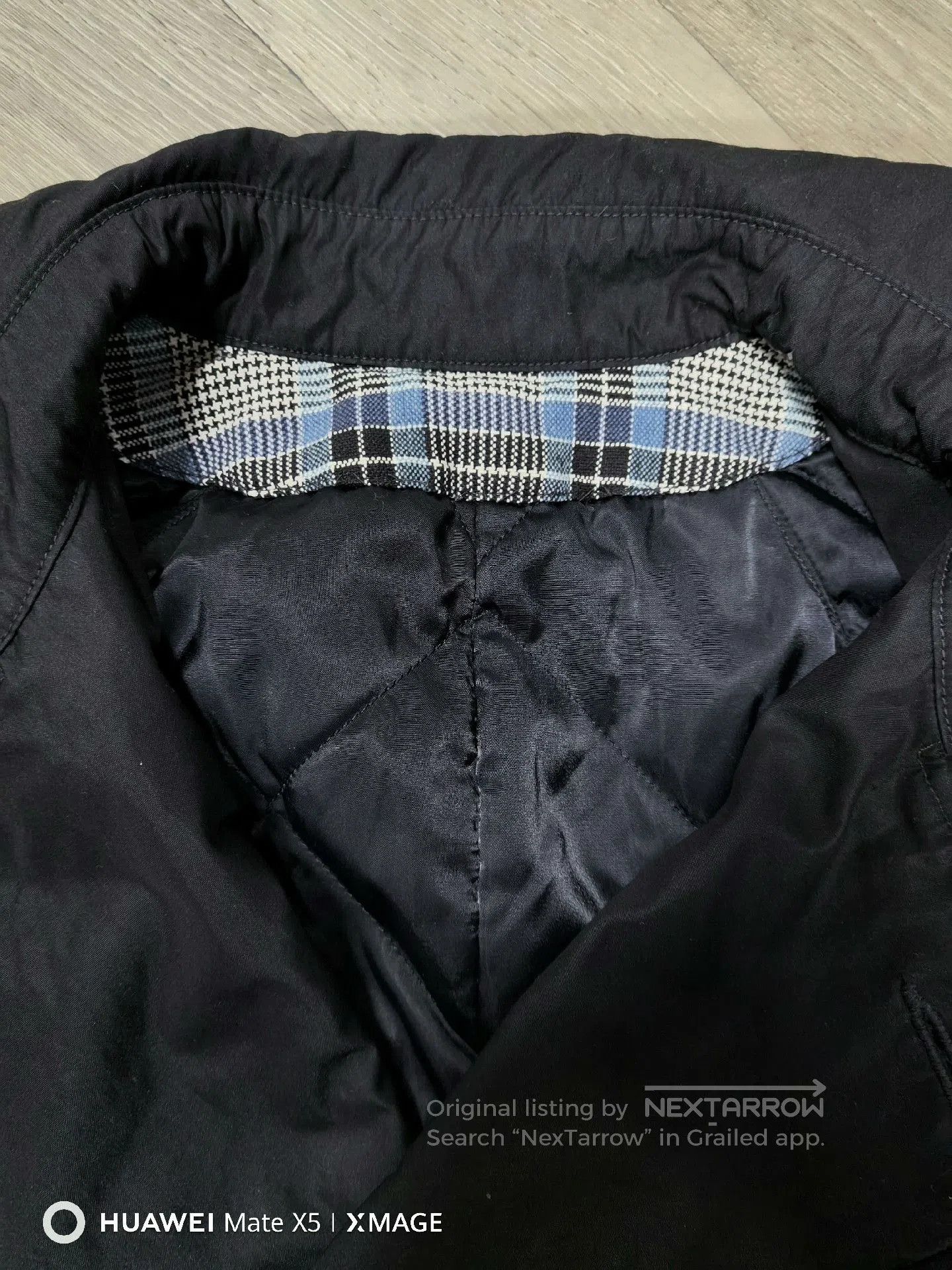 visvim dashiell trench coat in black.