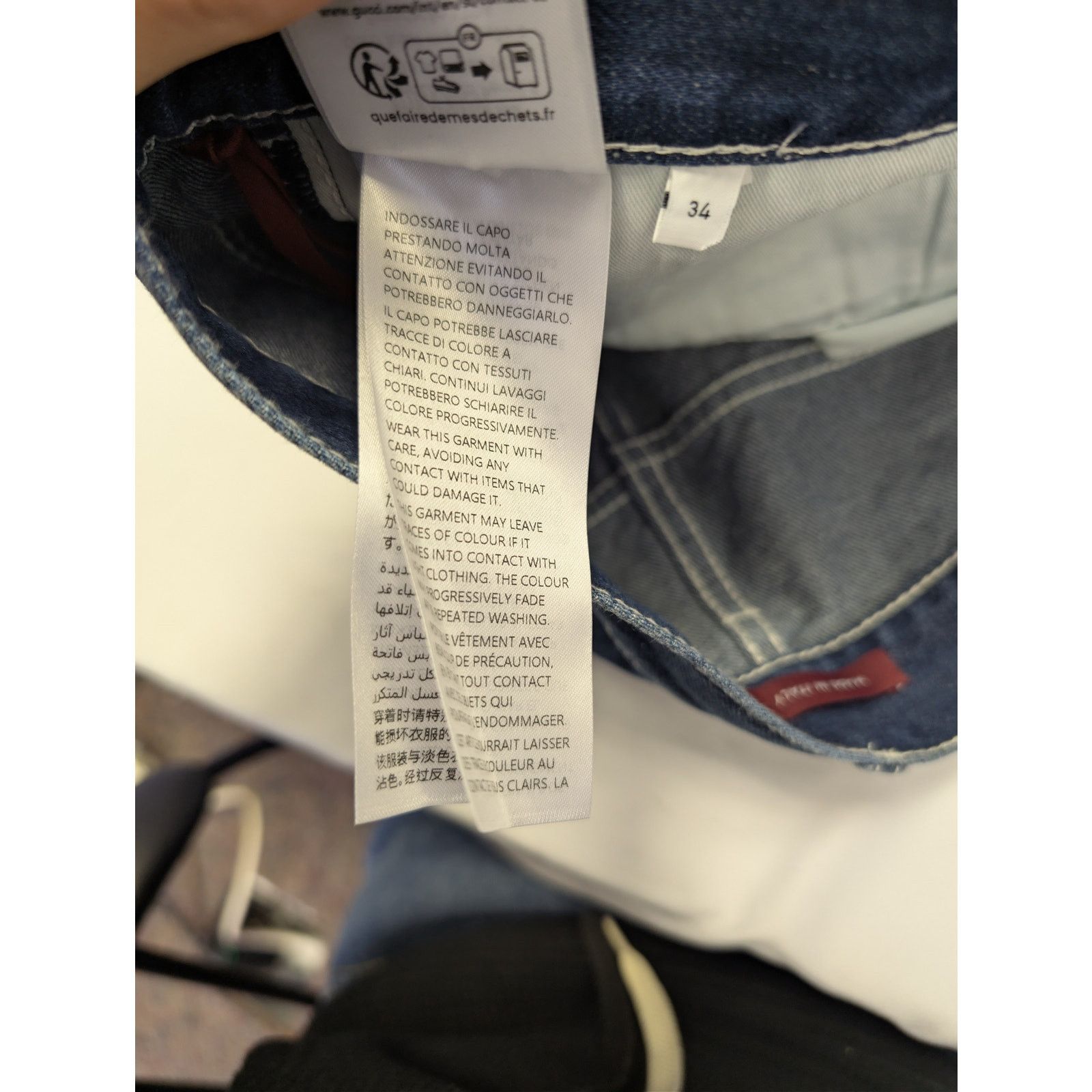 Gucci o1rshd1 Denim Shorts in Blue Size US 34 / EU 50 - 19 Thumbnail