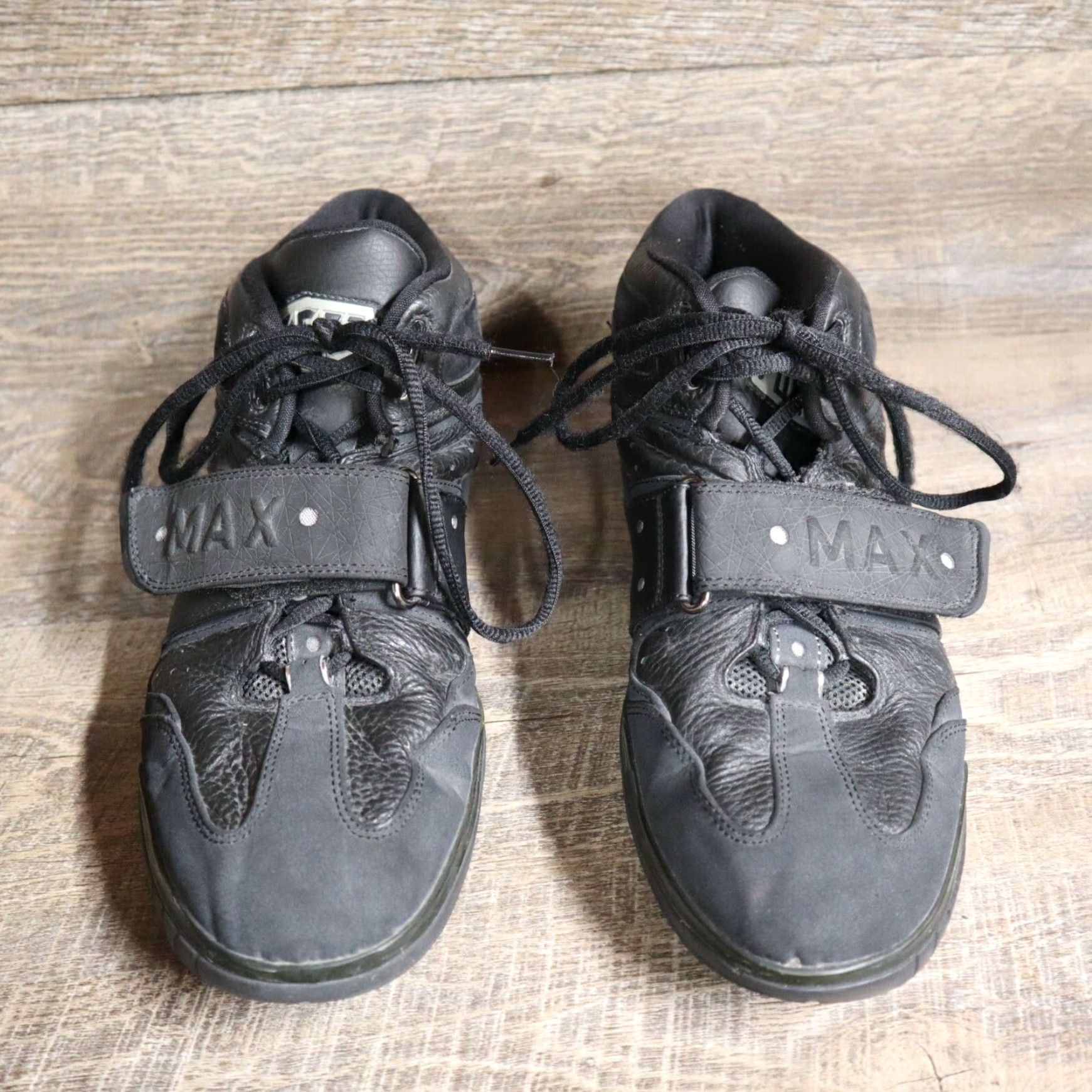 Nike Nike Air Force 1 "OPERATE MAX" Black Leather Basketball Shoes Size 11.5 Mens Retro Size US 12 / EU 45 - 3 Thumbnail