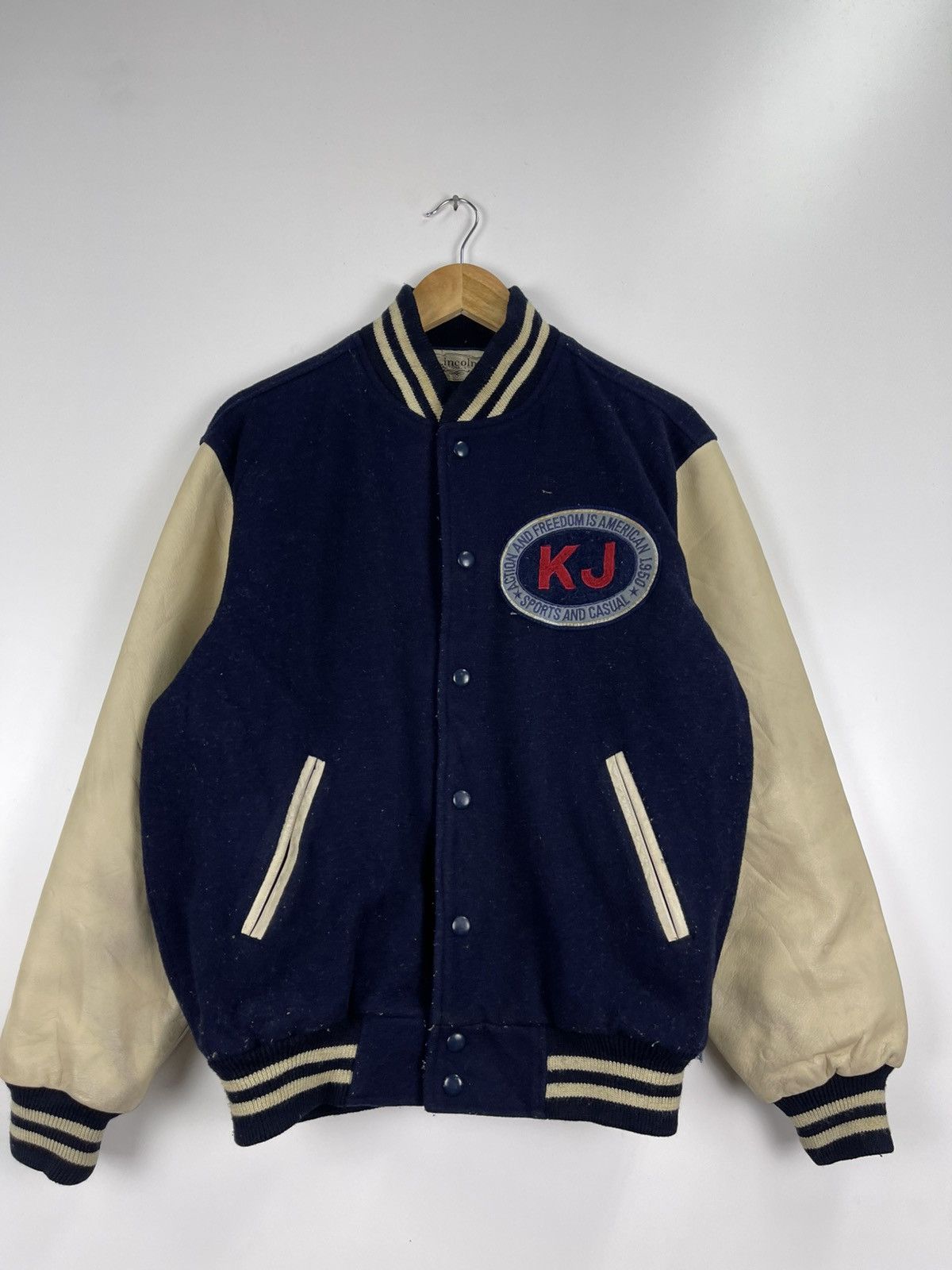 Vintage Vintage Lincoln Varsity Jacket Size US M / EU 48-50 / 2 - 3 Thumbnail