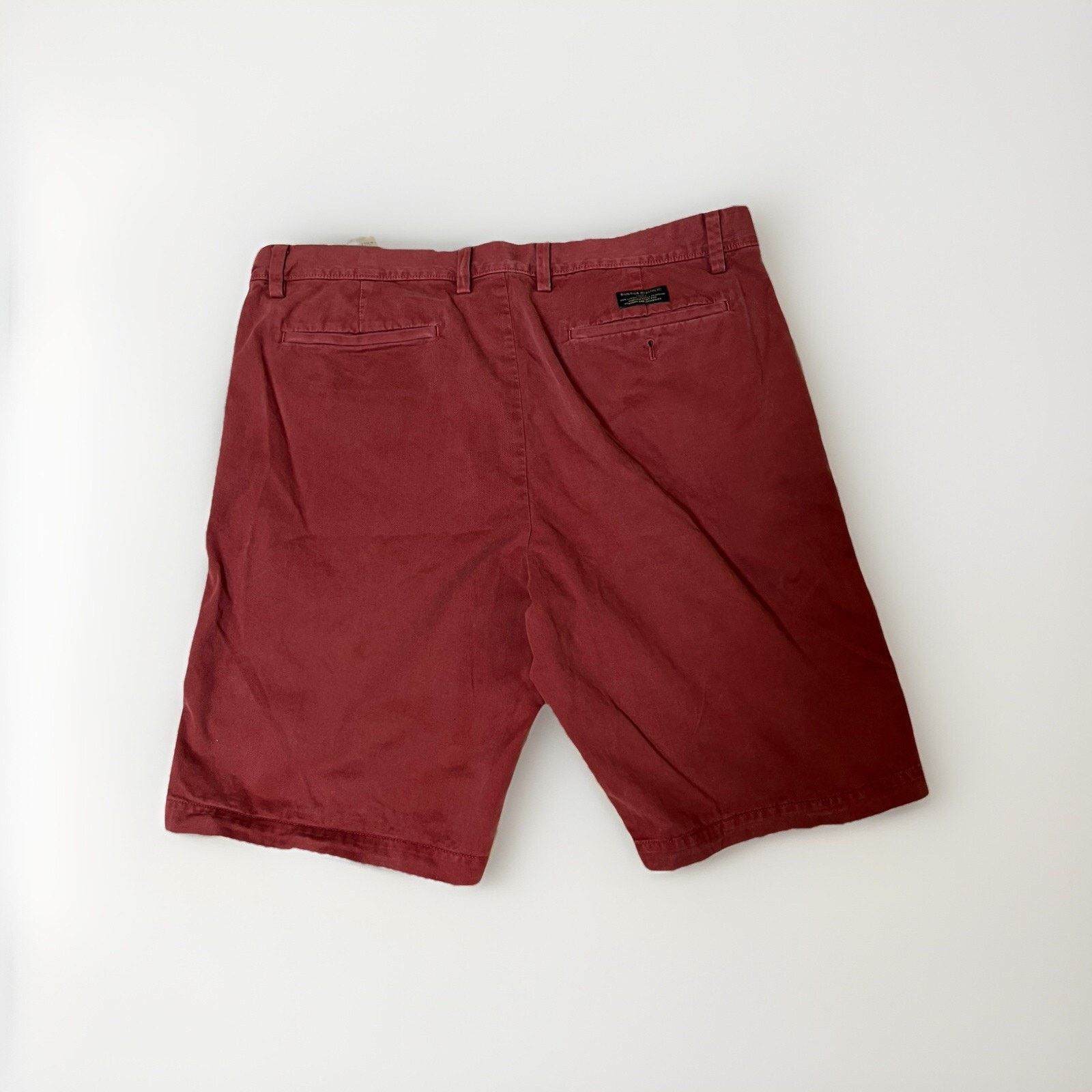 Banana Republic Banana Republic Shorts Men's 35 Red Chino Cotton Casual Size US 35 - 2 Thumbnail