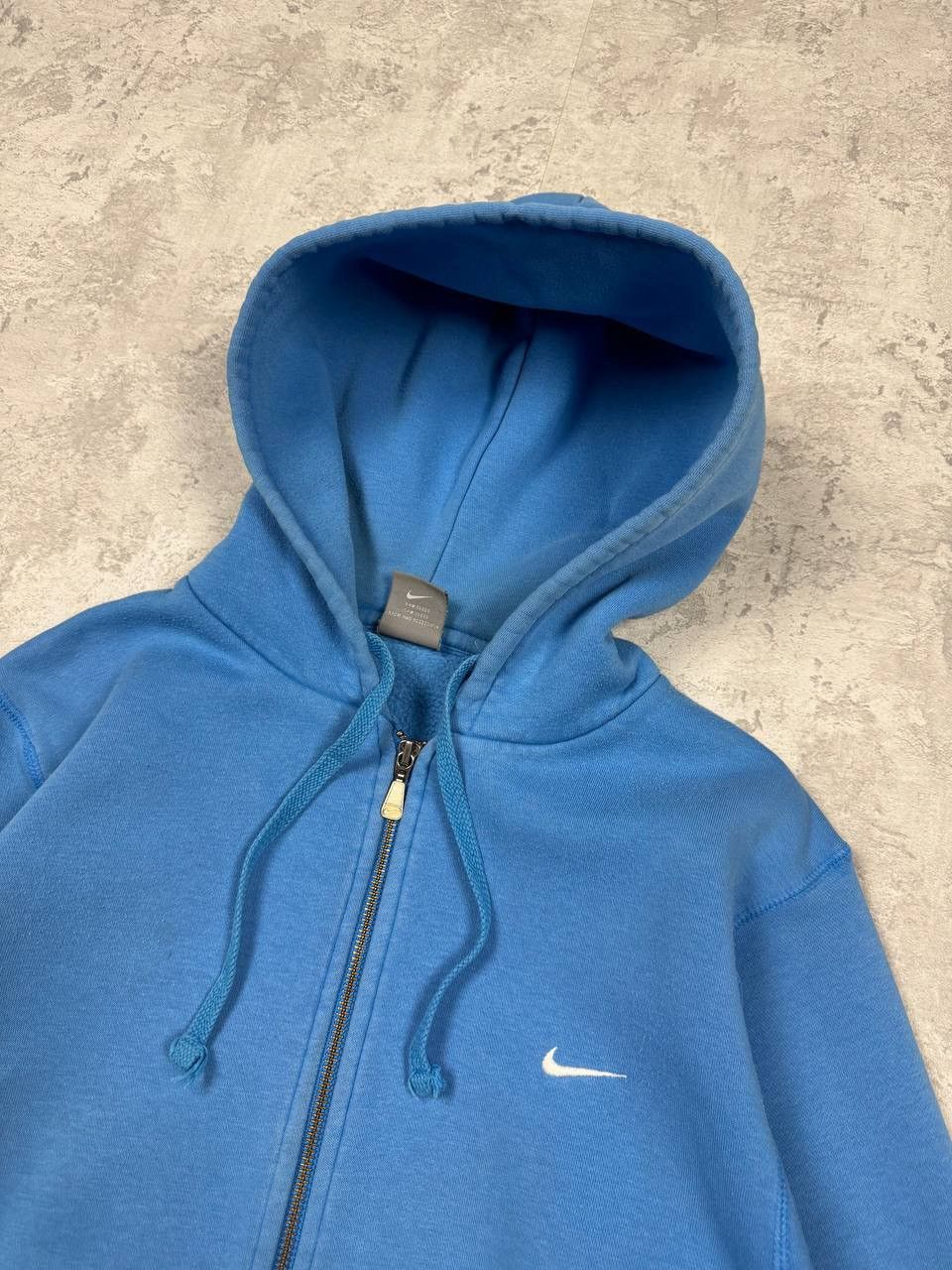Nike Vintage Nike Y2K Blue Zip Hoodie Size US S / EU 44-46 / 1 - 4 Thumbnail