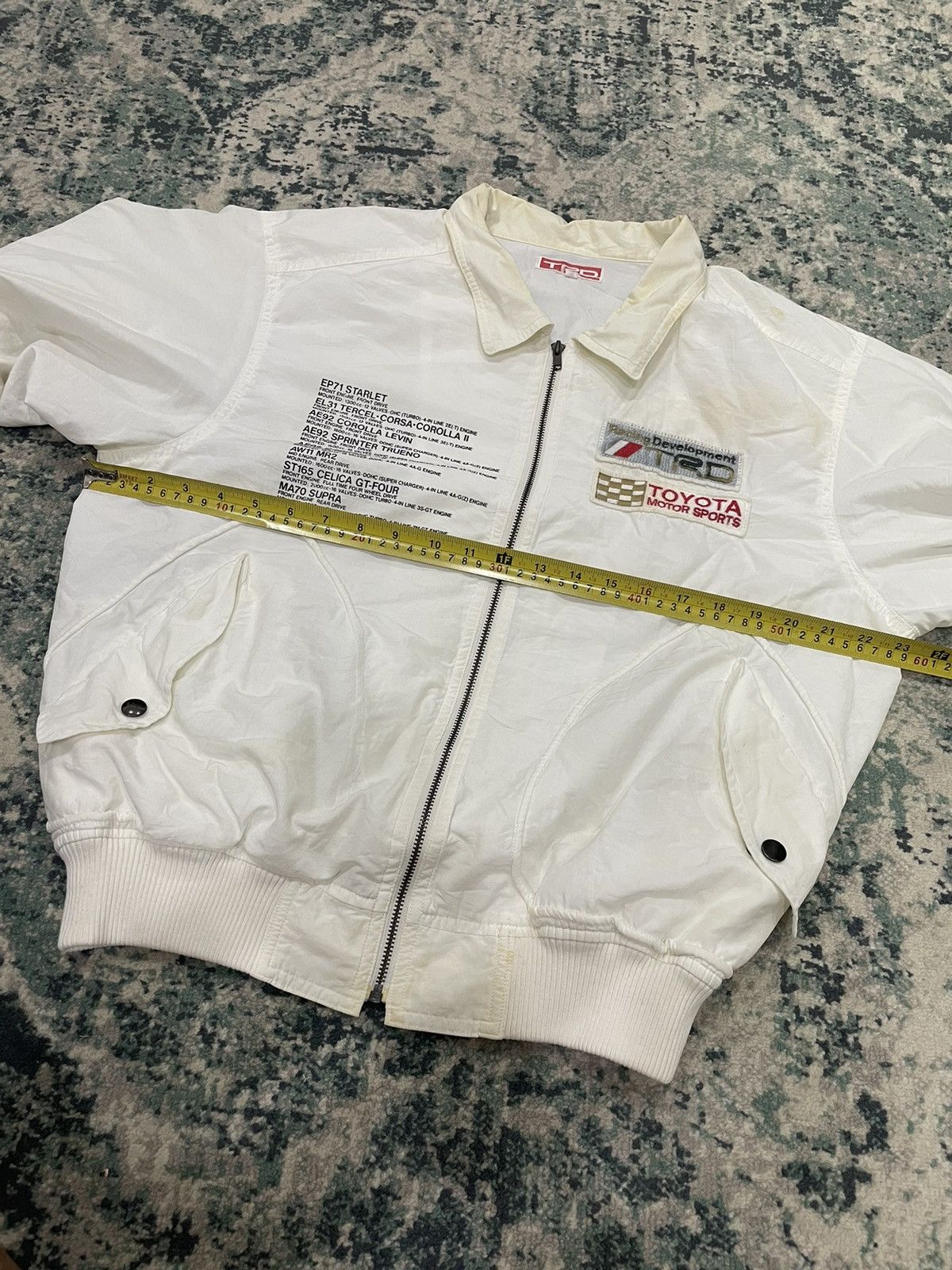 Gear for Sports Vintage Ma-1 Toyota TRD Japan Domestic Market Trueno Jacket Size US L / EU 52-54 / 3 - 17 Thumbnail
