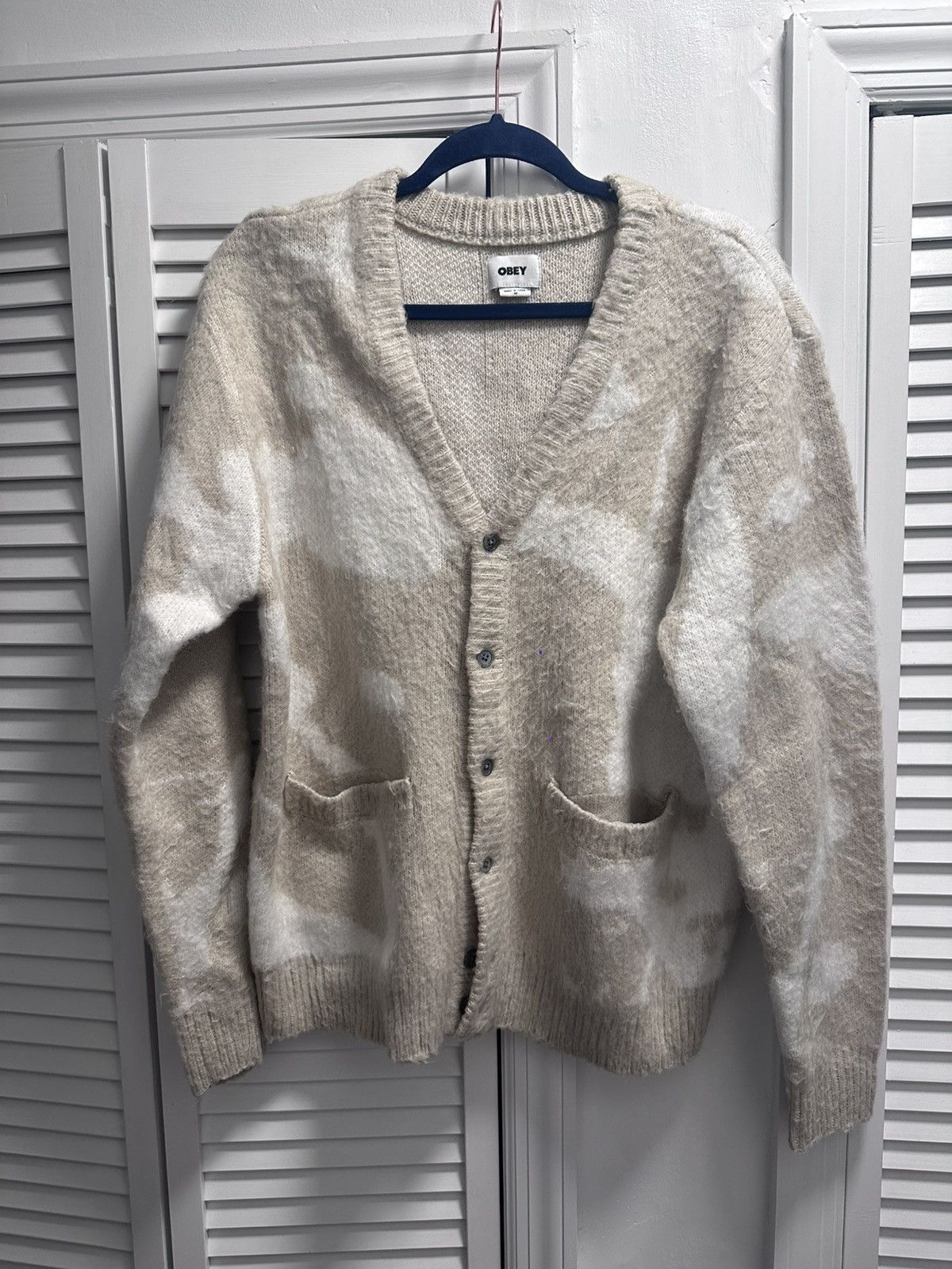 Obey Obey ‘Splatter’ Cardigan Size US M / EU 48-50 / 2 - 2 Thumbnail