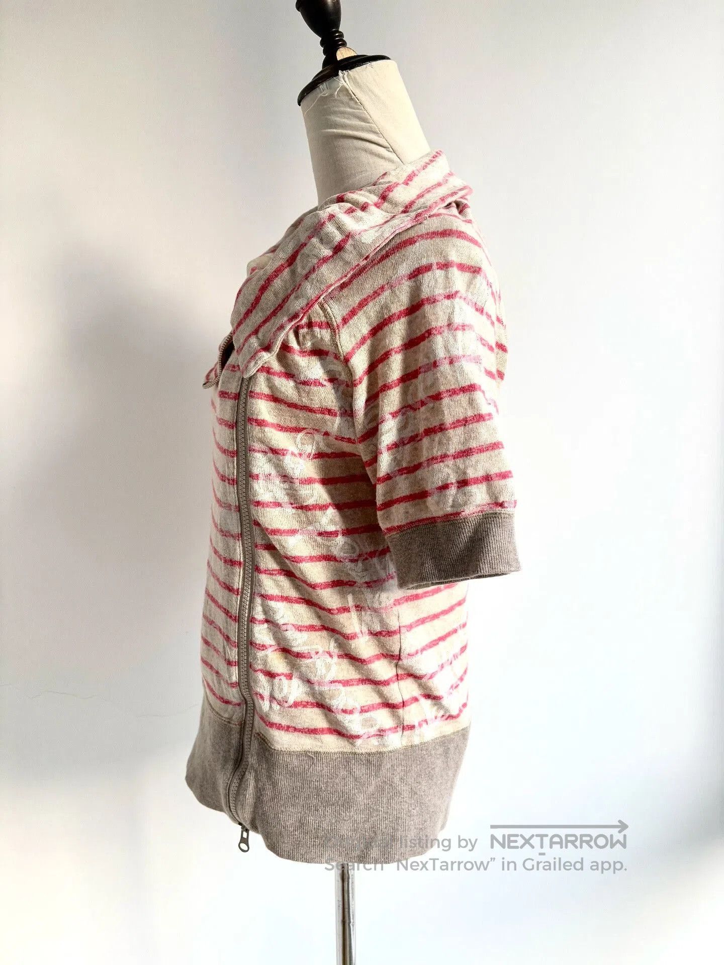 Vivienne Westwood Vivienne Westwood Striped Short Sleeve Sweatshirt. Size M / US 6-8 / IT 42-44 - 3 Thumbnail
