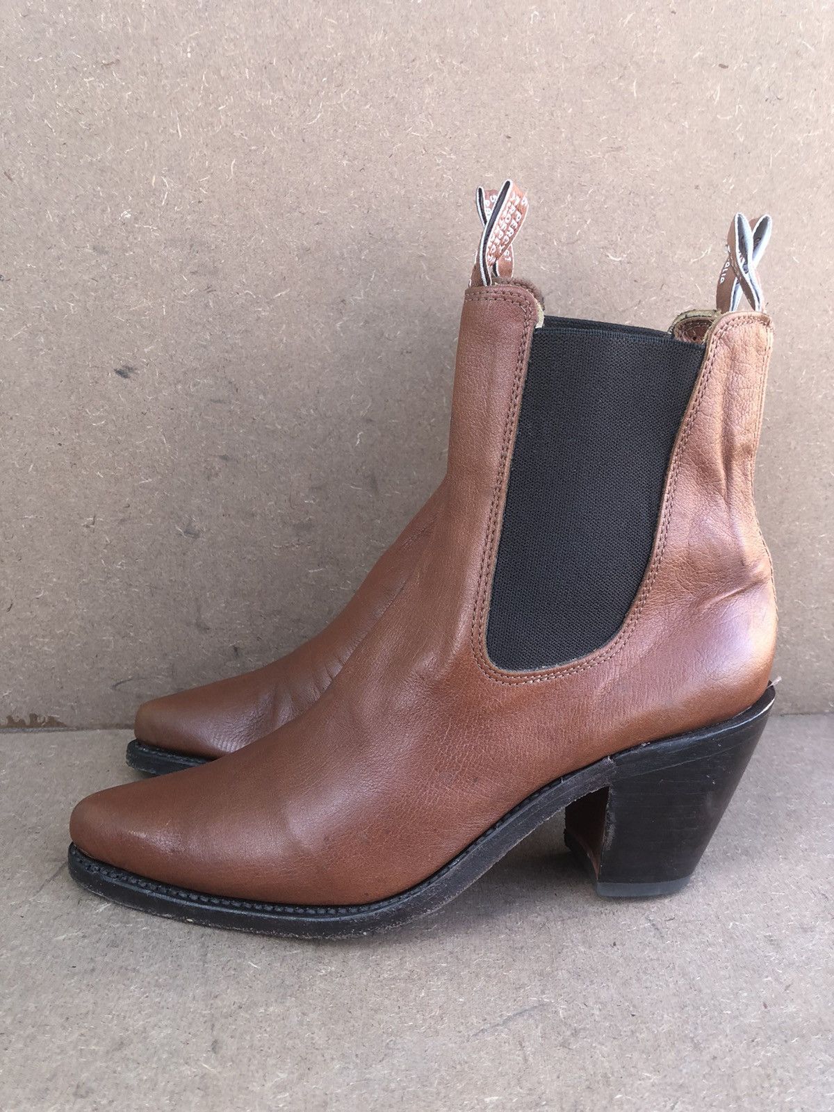 R.M. Williams R.M William’s Brown Leather Women’s Chelsea Boot Size 7 Size US 9.5 / IT 39.5 - 5 Thumbnail