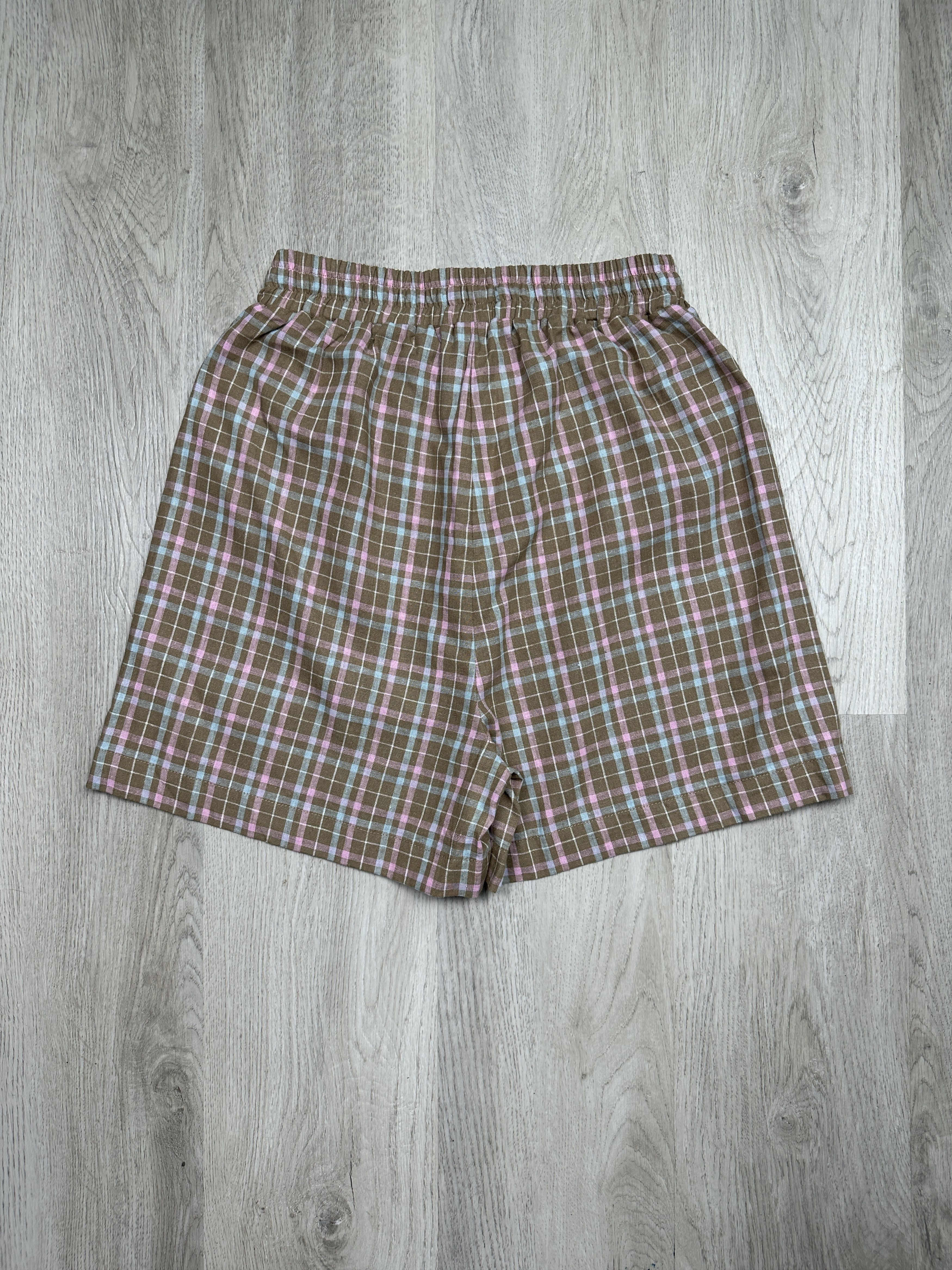 Barbour NEW Barbour Womens Lydia LINEN Check Shorts Size 27" / US 4 / IT 40 - 7 Thumbnail