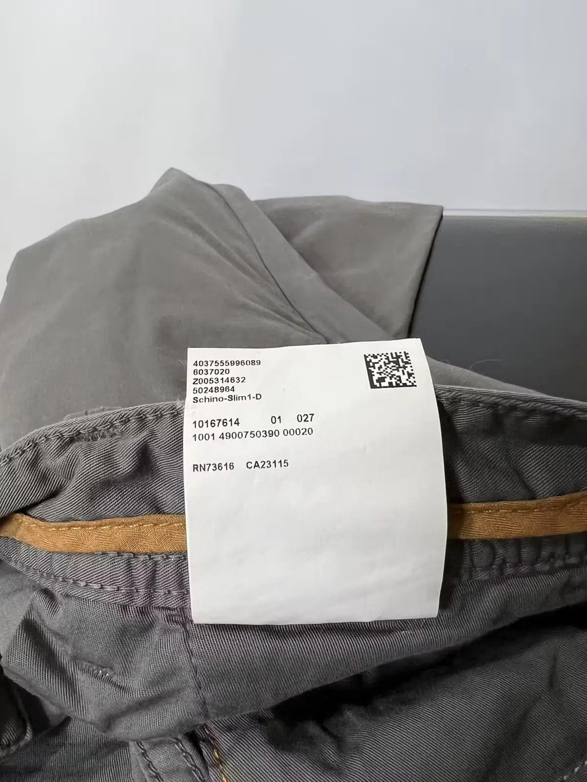Designer × Hugo Boss Hugo Boss chinos pants Size US 30 / EU 46 - 6 Thumbnail