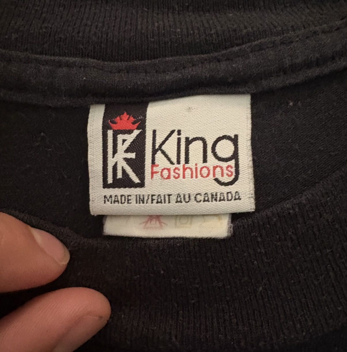 Other × Vintage VTG (98) King Fashion Black Tiger Graphic T-shirt (XL) Size US XL / EU 56 / 4 - 2 Thumbnail