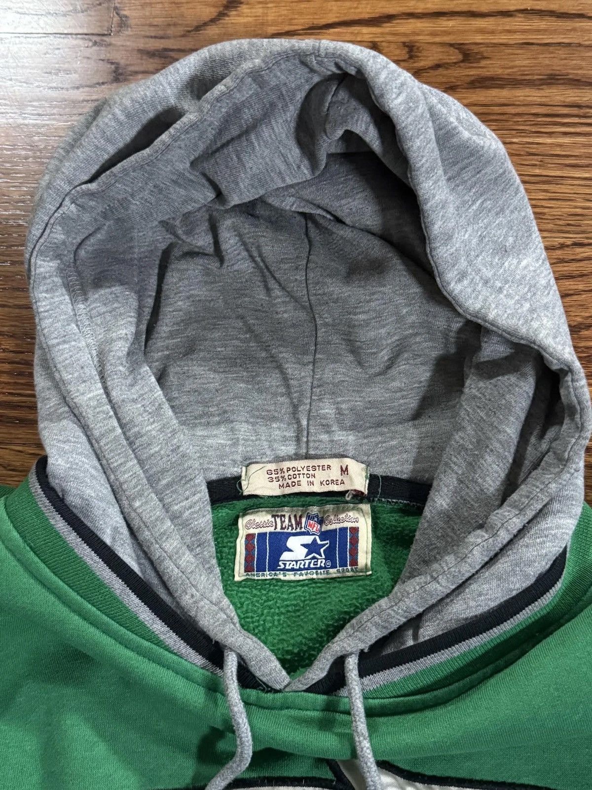 Starter Vintage Starter New York Jets Hoodie (Size M) Size US M / EU 48-50 / 2 - 2 Thumbnail