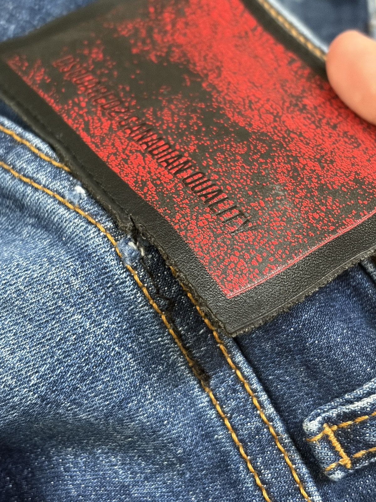 Dsquared2 DSQUARED2 Cool Guy Blue Distressed Paint Splash Jeans IT 44 Size US 29 - 7 Thumbnail