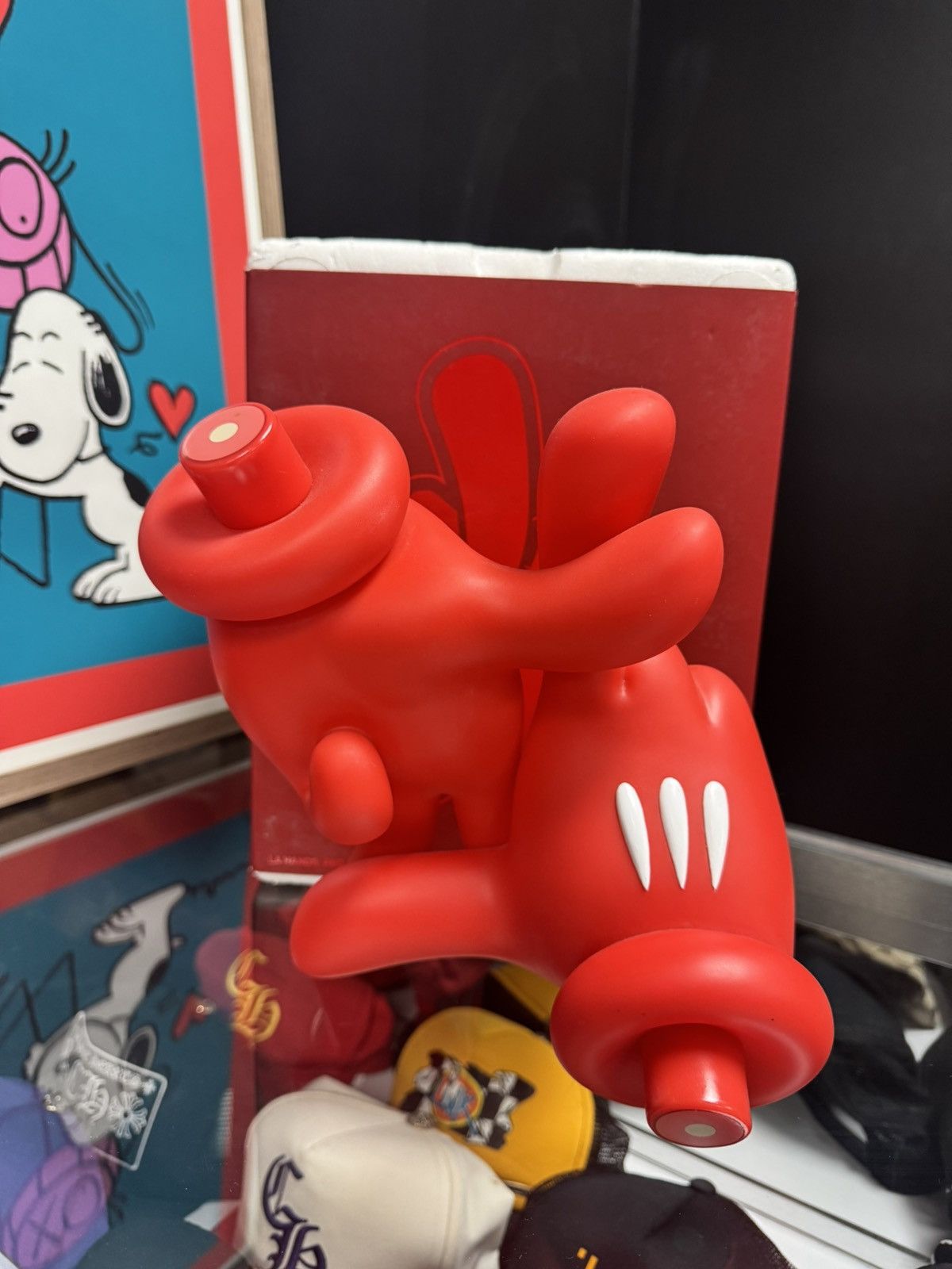 Other Slick OG “LA HANDS” 11” Vinyl Figure Red Size ONE SIZE - 5 Thumbnail