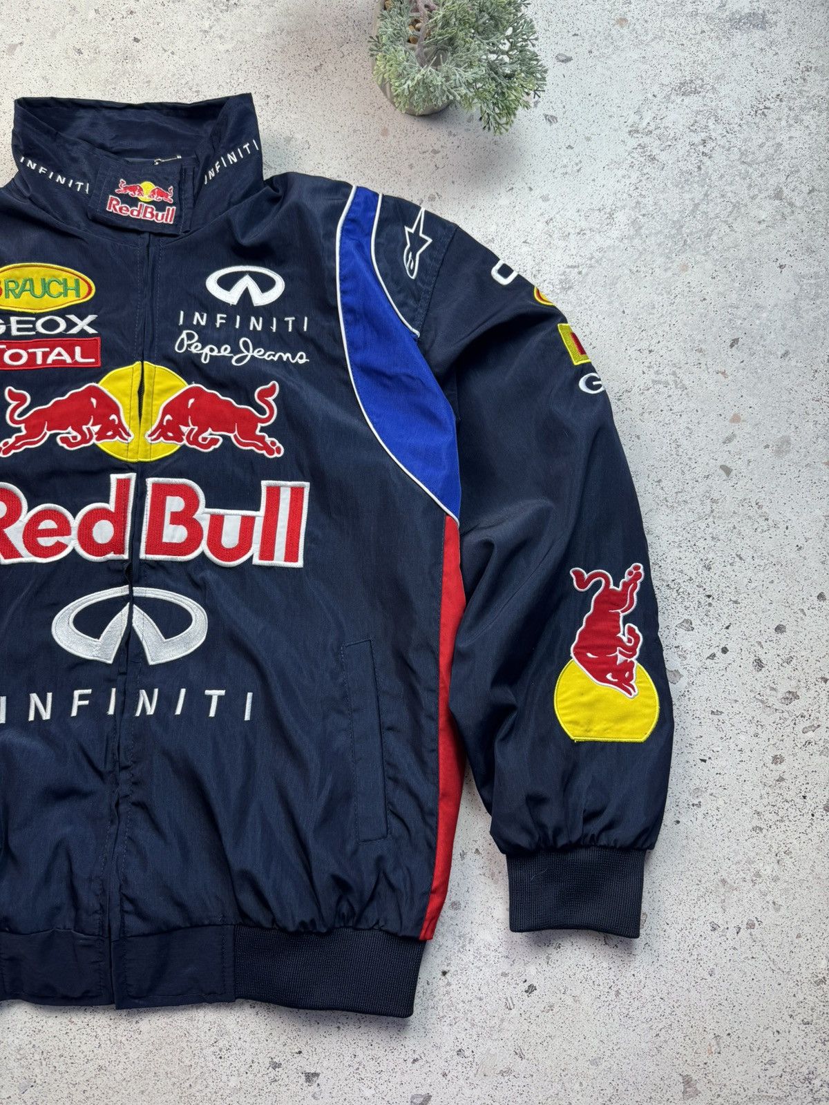 Red Bull × Vintage Infiniti Red Bull Vintage Racing Jacket Og Hype Y2k Rare Size US XL / EU 56 / 4 - 3 Thumbnail