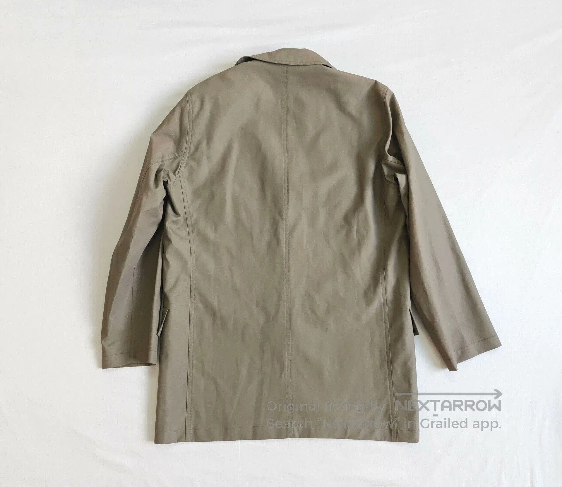 Hermes Hermes Men's Cotton Trench Coat Jacket. Size US L / EU 52-54 / 3 - 7 Thumbnail