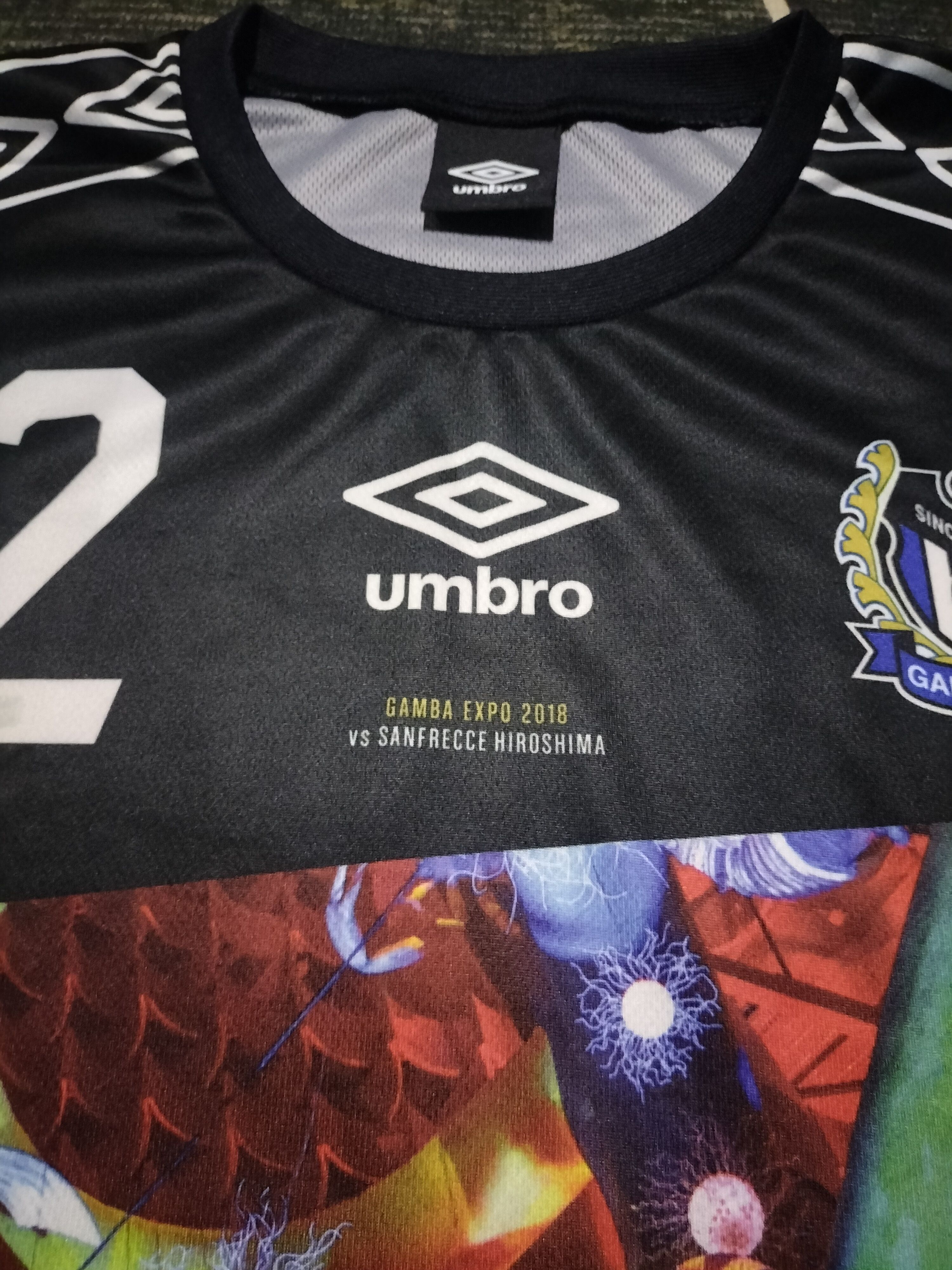 Umbro Umbro Gamba Osaka Rare Special Edition Sanfrecce Hiroshima Size US M / EU 48-50 / 2 - 3 Thumbnail