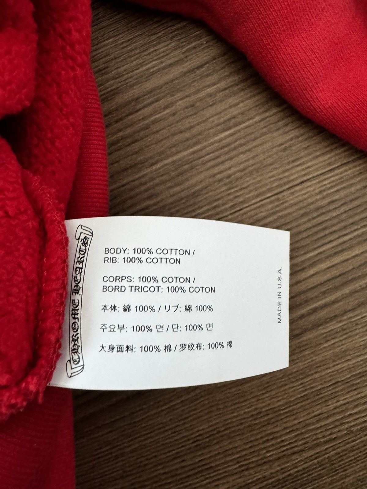 Chrome Hearts Chrome Hearts Red Hollywood Cross 1/4 Zip Sweater Size US M / EU 48-50 / 2 - 8 Thumbnail