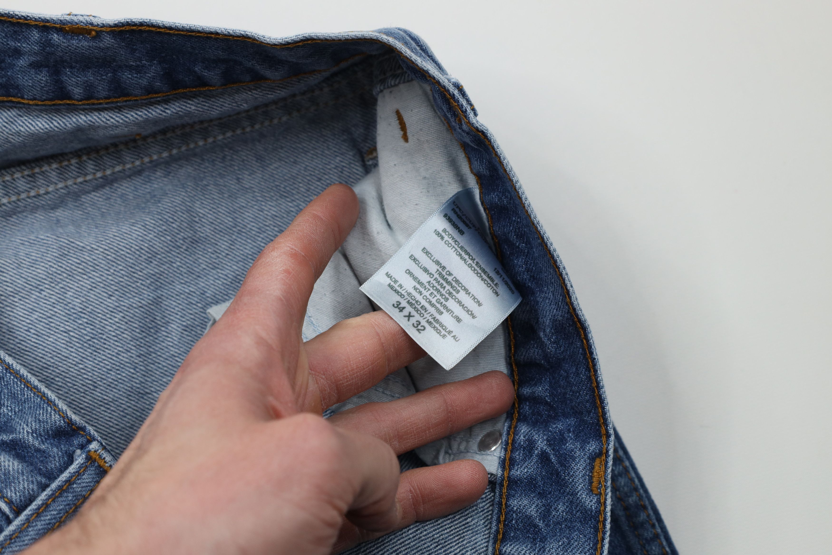 Dickies Vintage Y2K Dickies Relaxed Fit Wide Leg Denim Jeans Blue Size US 34 / EU 50 - 11 Thumbnail