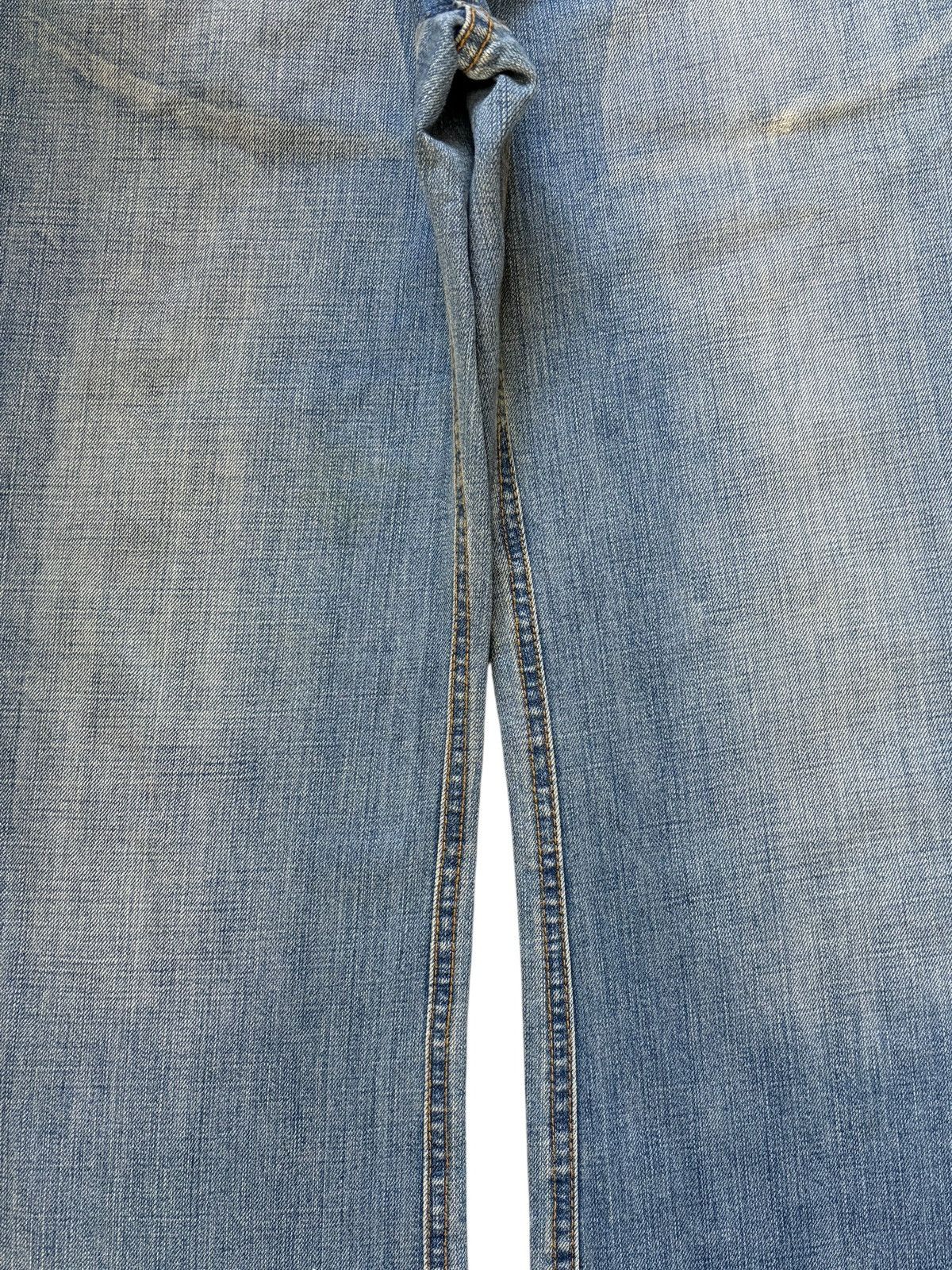 Diesel Vintage Adolfo Dominguez Distressed Flare Jeans Size 35" - 3 Thumbnail