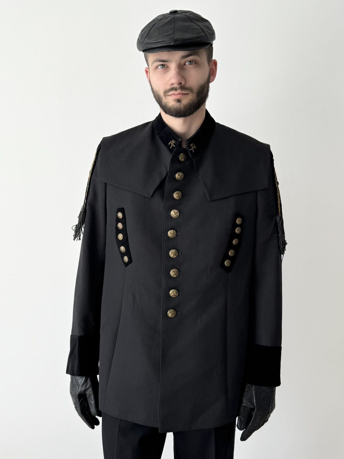 Japanese Brand × Vintage ≈1960s Vintage German Work Miners Dress Uniform Coat Size US M / EU 48-50 / 2 - 2 Thumbnail