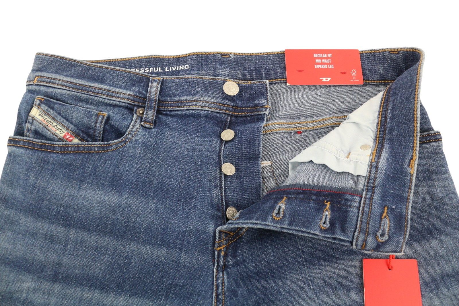 Diesel 2023 D-FINITIVE 0GRDP W31/L32 Regular Tapered 85408 Size US 31 - 4 Thumbnail