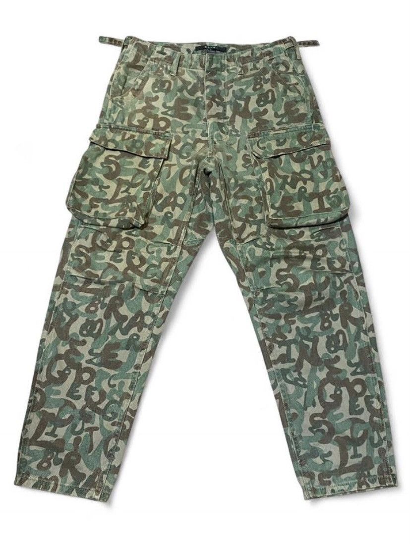 Ksubi Ksubi x HidjiWorld Frequency Cargo Pants - Camo Size US 32 / EU 48 - 1 Thumbnail