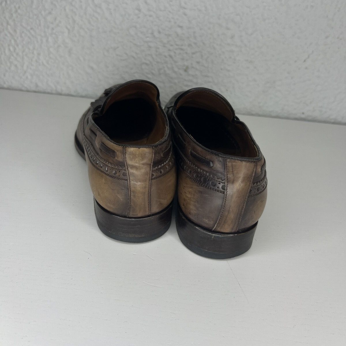 Gucci Gucci Horsebit Loafers Shoes Brown Patina Leathe 7.5 G Size US 8.5 / EU 41-42 - 4 Thumbnail