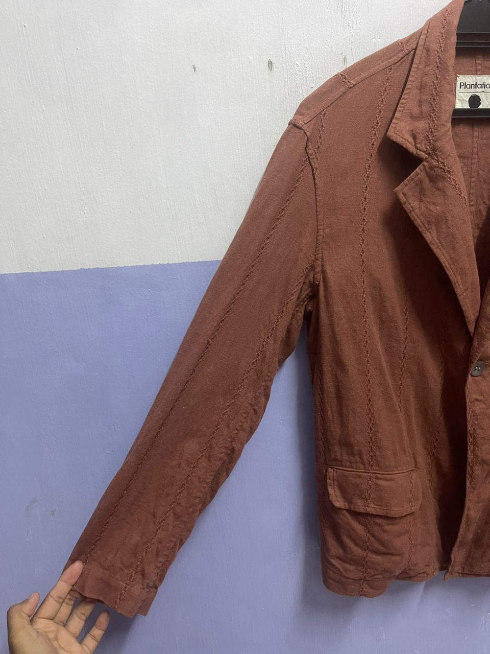 Issey Miyake Vintage Plantation Issey Miyake Traditional Light Jacket Size US M / EU 48-50 / 2 - 3 Thumbnail