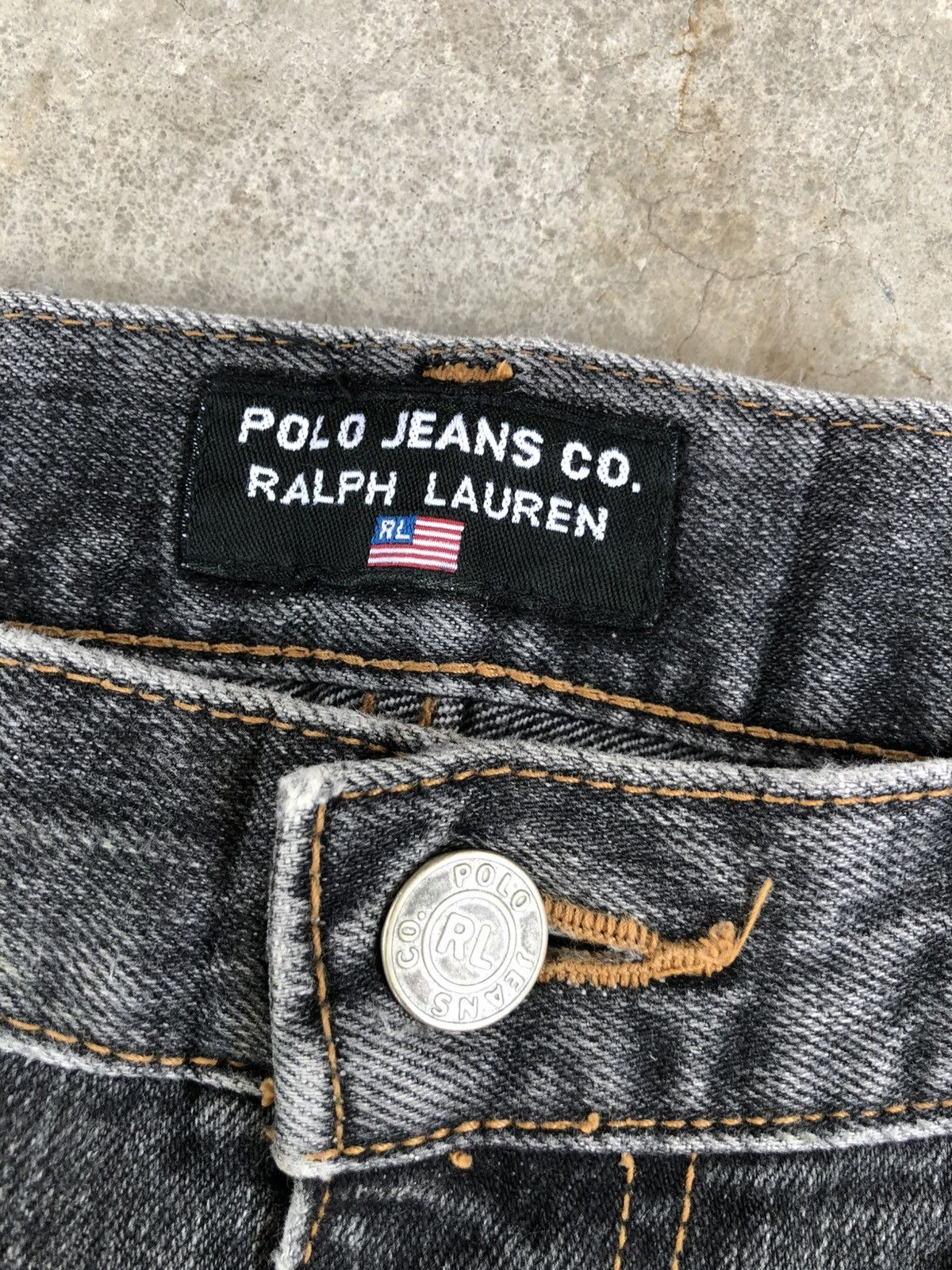 Polo Ralph Lauren Polo Ralph Lauren Loose Distressed Jeans Size US 33 - 21 Thumbnail