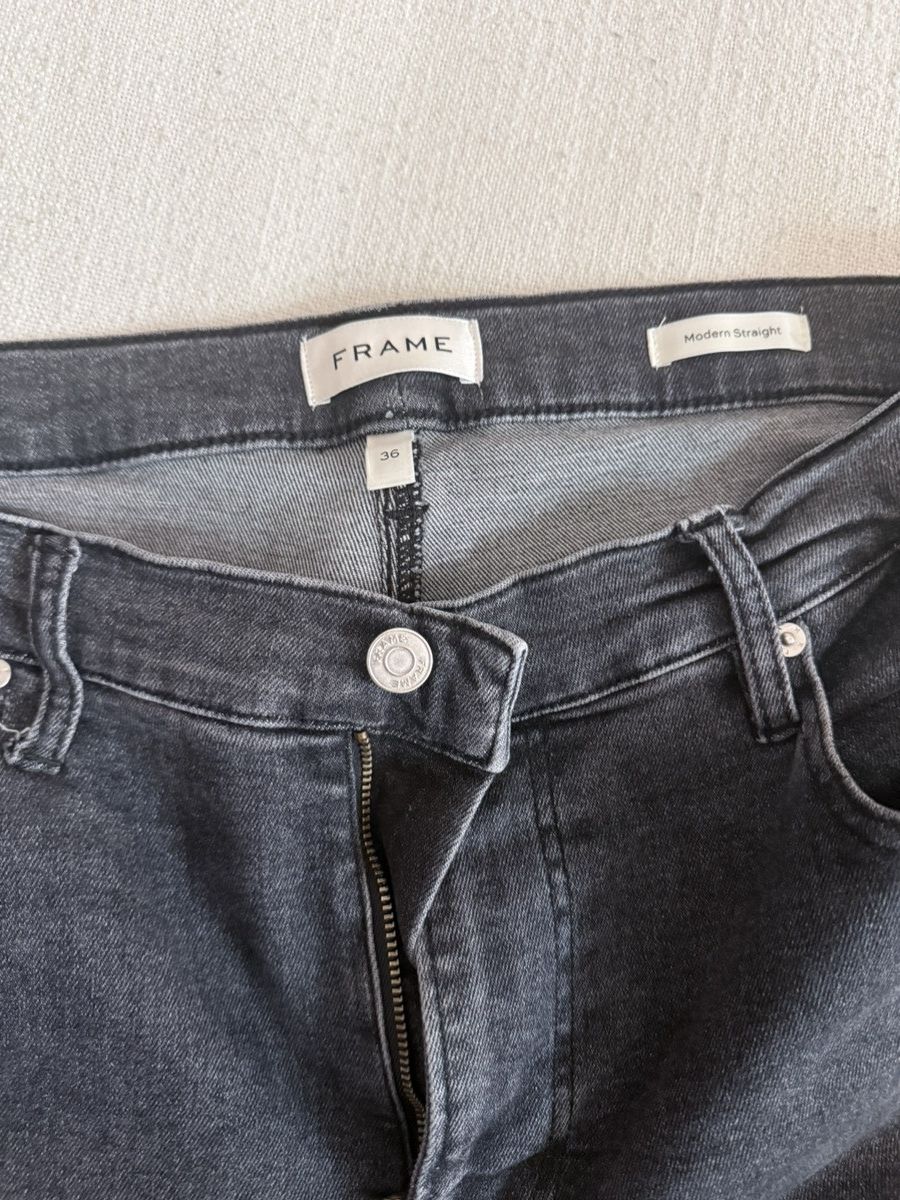 Frame Frame Modern Straight Denim Jeans Size US 36 / EU 52 - 3 Thumbnail