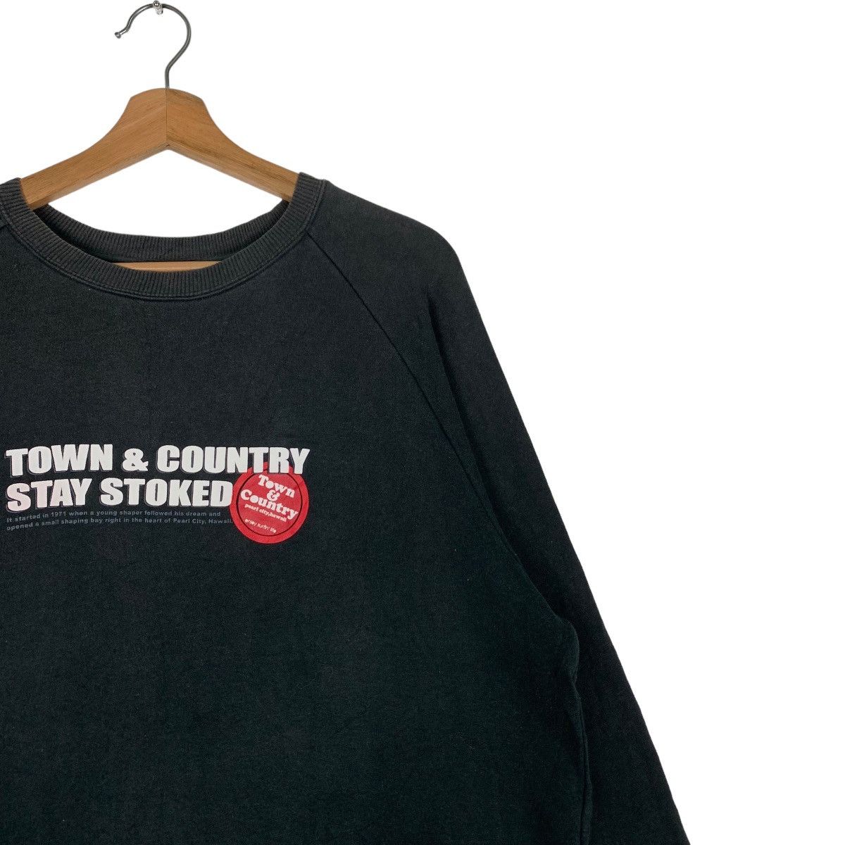 Japanese Brand TOWN & COUNTRY Stay Stoke Sweatshirts #0812-C37 Size US L / EU 52-54 / 3 - 5 Thumbnail