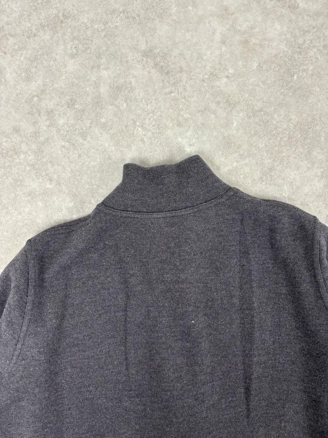 Prada AW2007 Prada Grey Wool Blend Nylon Sleeves Track Jacket Size US M / EU 48-50 / 2 - 6 Thumbnail