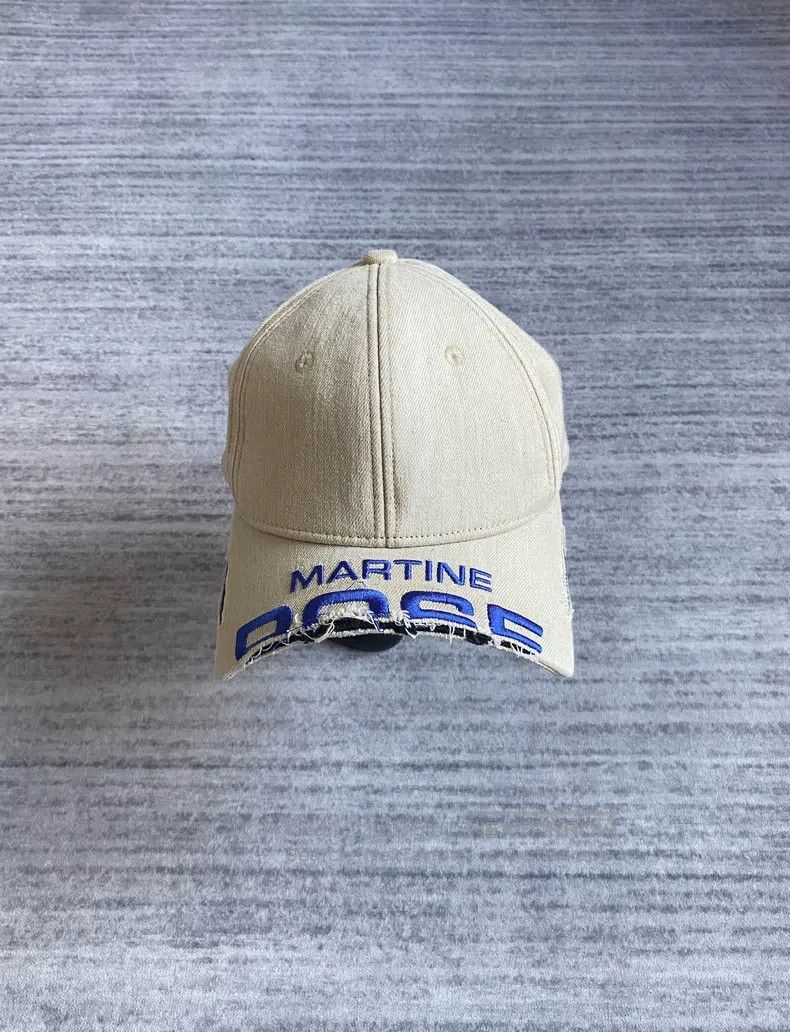 Martine Rose Martine Rose Broken eaves destroy baseball cap embroidery Size ONE SIZE - 1 Thumbnail