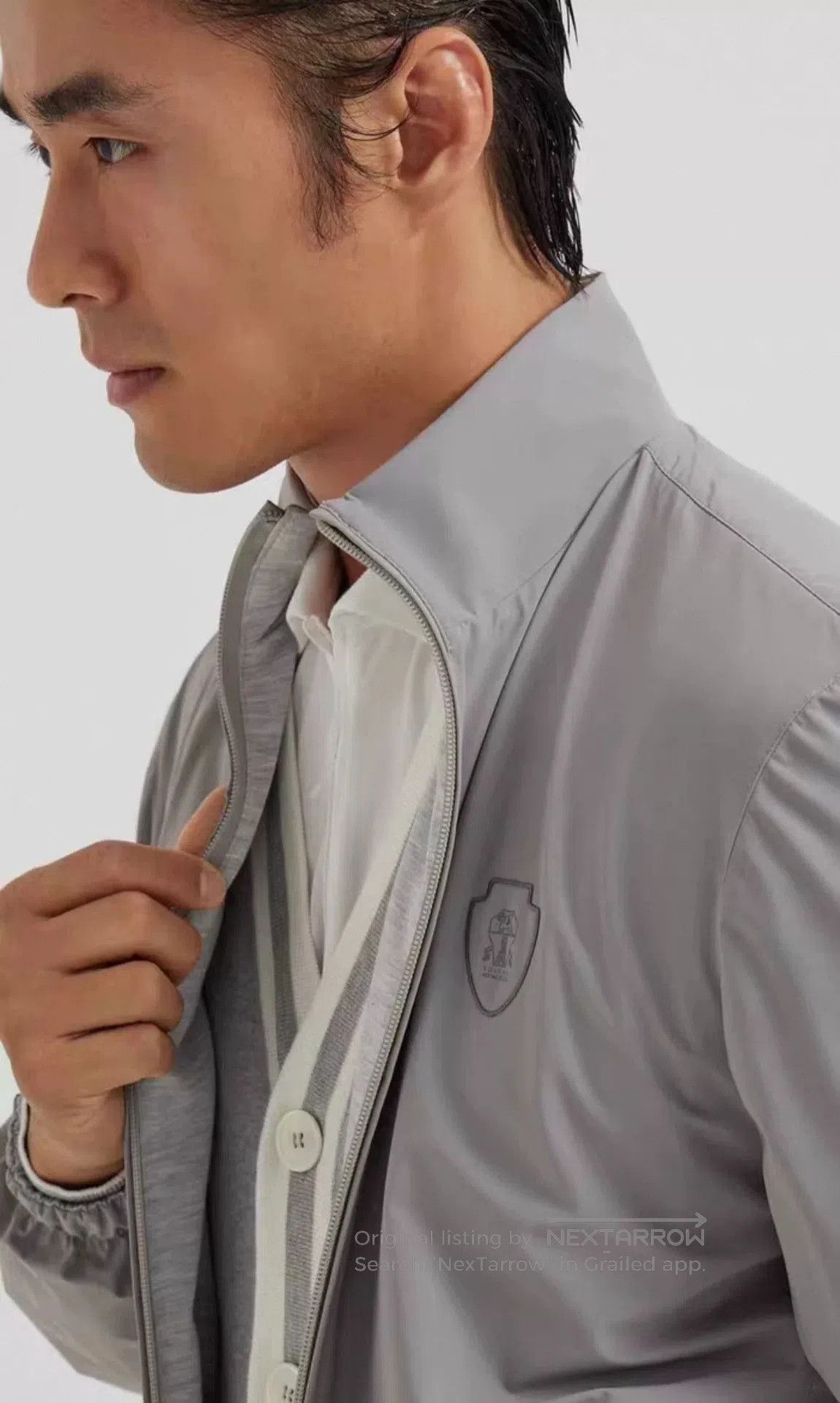 Brunello Cucinelli Double-sided Men's Jacket by Brunello Cucinelli. Size US M / EU 48-50 / 2 - 5 Thumbnail