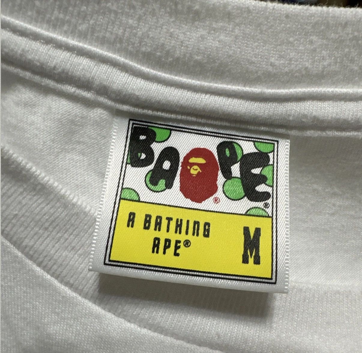 Bape BAPE New Year Ape Head Bathing Ape Tee Size Medium Japanese Size US M / EU 48-50 / 2 - 11 Thumbnail