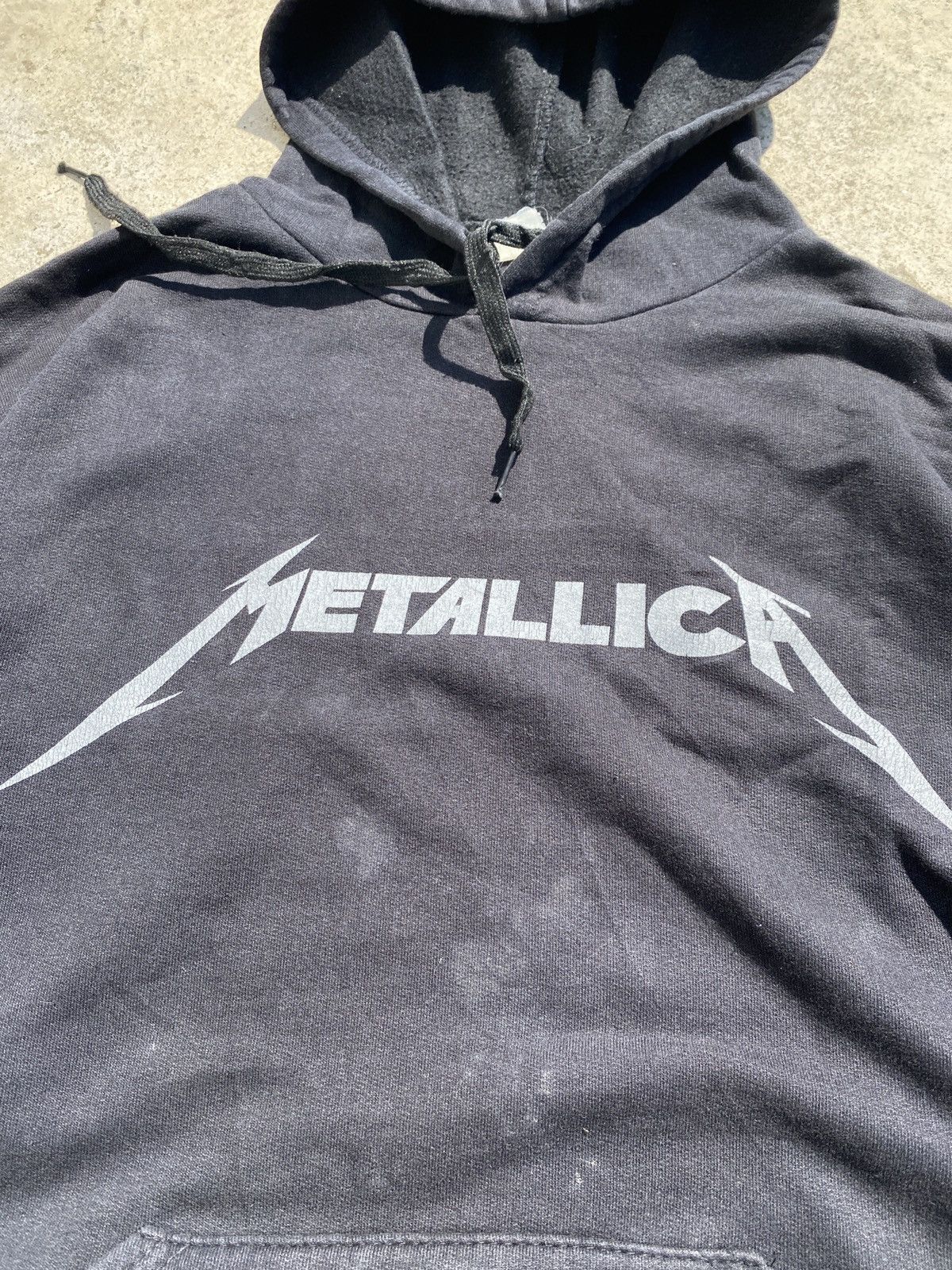 Band Tees Sunfaded Thrashed Metallica Hoddie Size US S / EU 44-46 / 1 - 10 Thumbnail