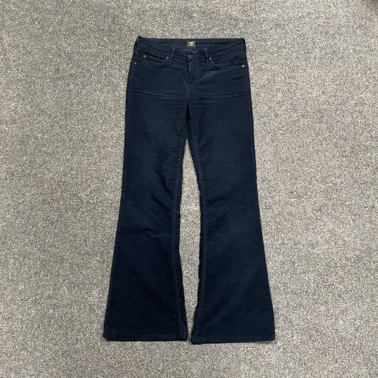 Vintage Y2K Baggy Wide Leg Faded Black Cargo Pants Streetwear 29 Size 29" - 2 Thumbnail