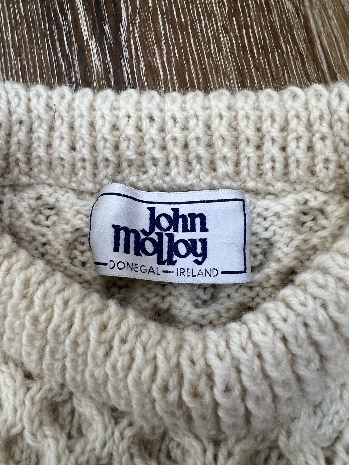 Homespun Knitwear Vintage john malloy heavy cable knitwear sweater Size US M / EU 48-50 / 2 - 3 Thumbnail