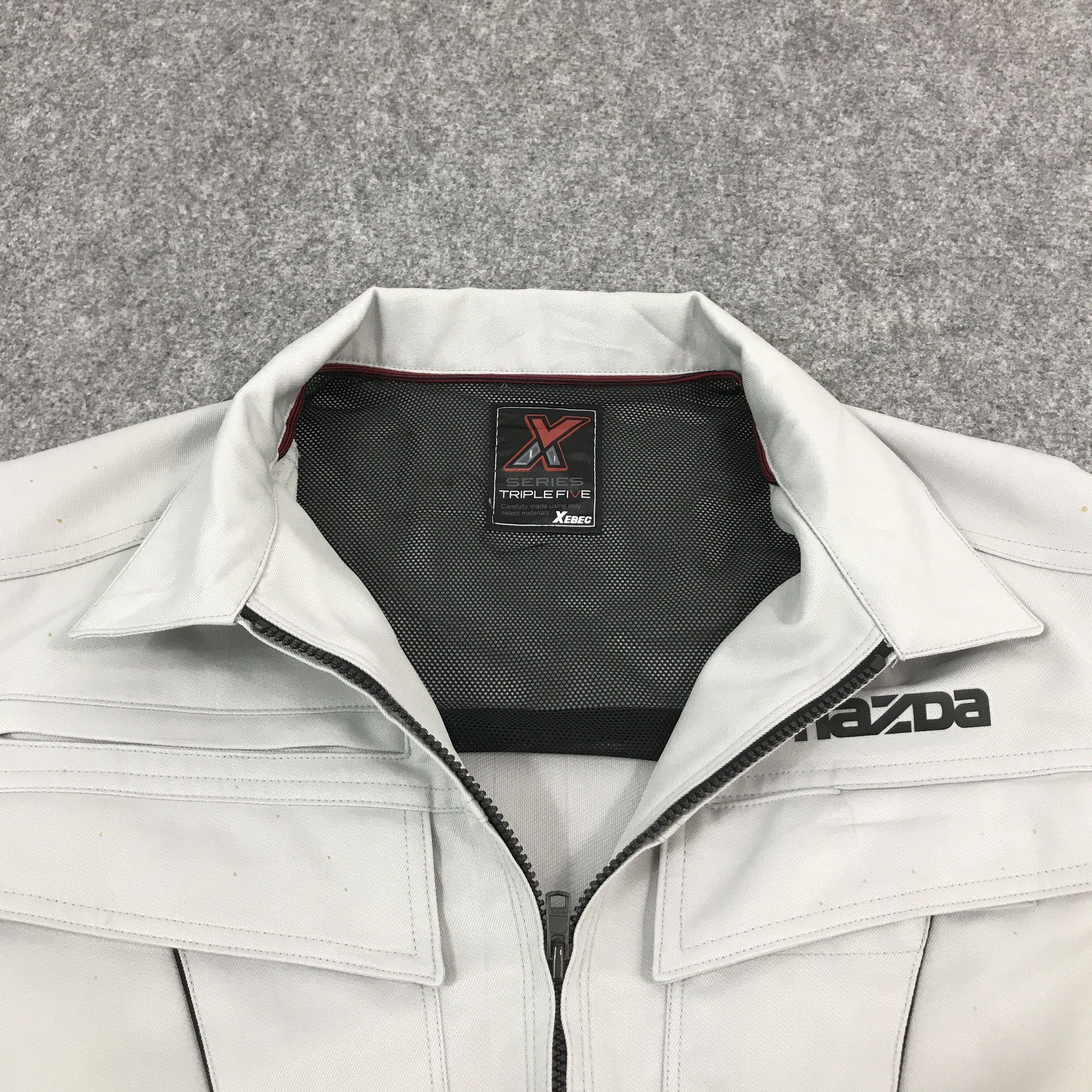 Japanese Brand × Sports Specialties MAZDA RACING LIGHT GRAY CUSTOM JAPAN JACKET Size US L / EU 52-54 / 3 - 7 Thumbnail