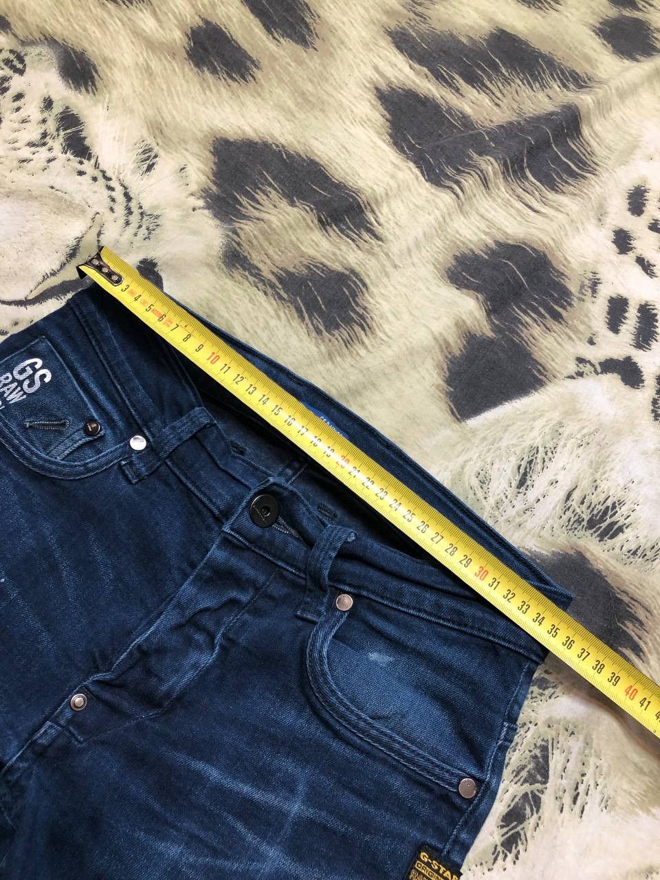 G-Star G Star Jeans Adult Raw Denim Dark Wash Straight Leg Size 30" / US 8 / IT 44 - 10 Thumbnail