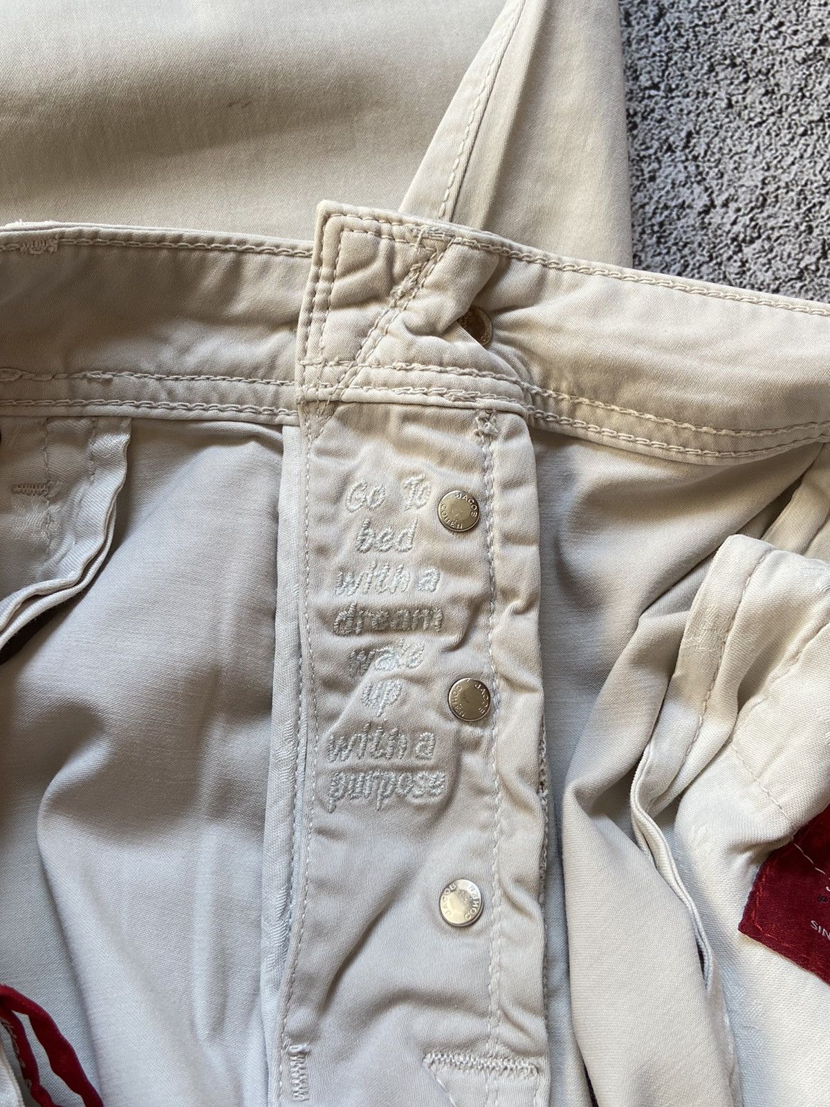 Jacob Cohen × Vintage Vintage Jacob Cohen Pants Made In Italy Size US 36 / EU 52 - 12 Thumbnail