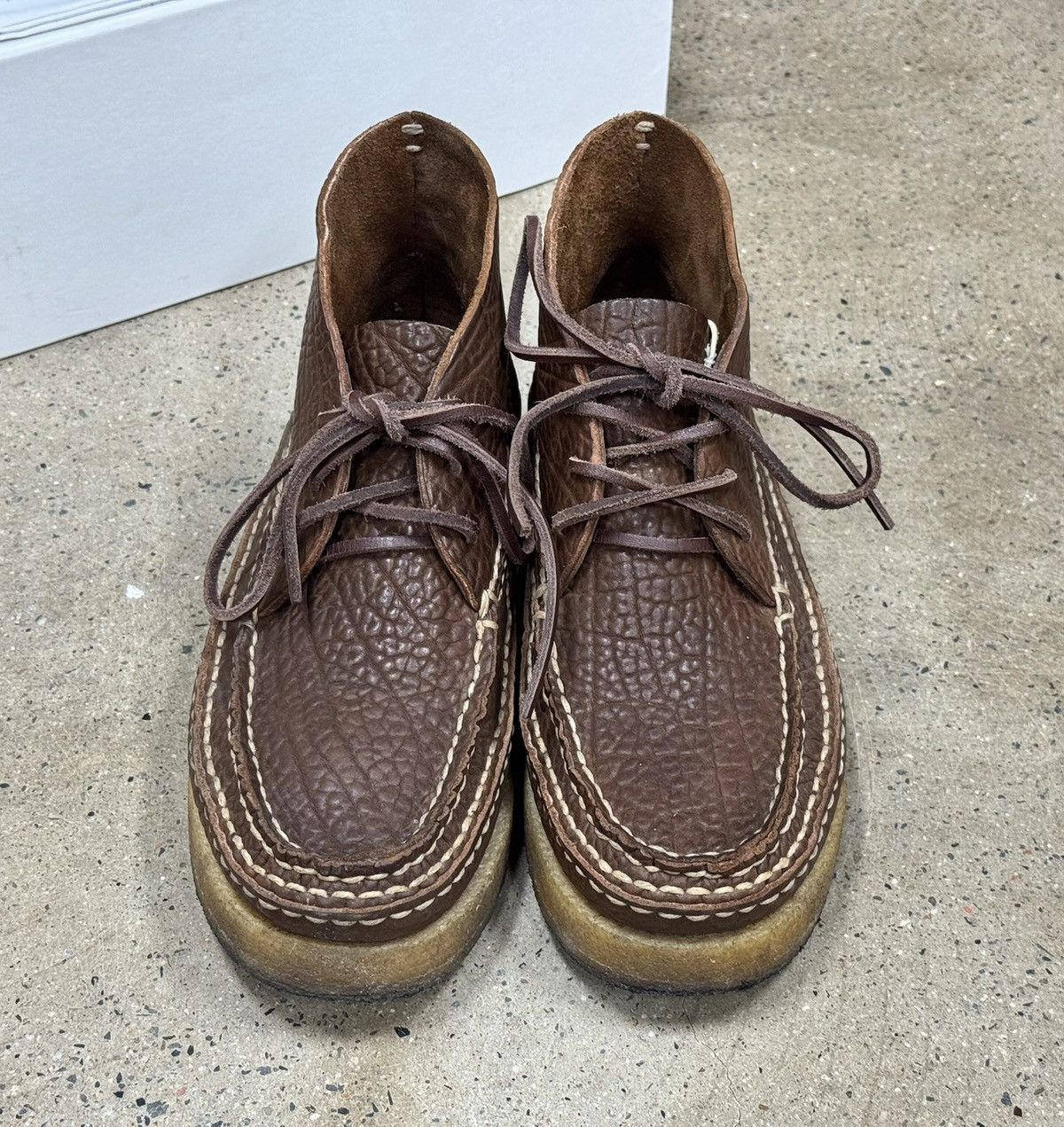 Visvim Visvim 21aw Canoe Moc II-Folk DK.Brown Size US 9.5 / EU 42-43 - 2 Thumbnail
