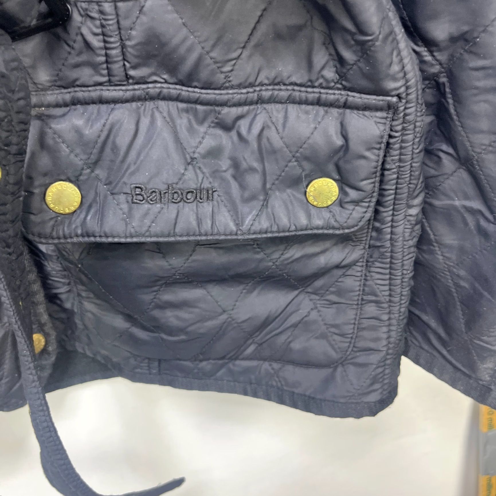 Barbour VINTAGE Barbour International Polar Kilt Jacket Womens US 6 Jacket Quilted Black Barbour 6 Womens Size M / US 6-8 / IT 42-44 - 5 Thumbnail