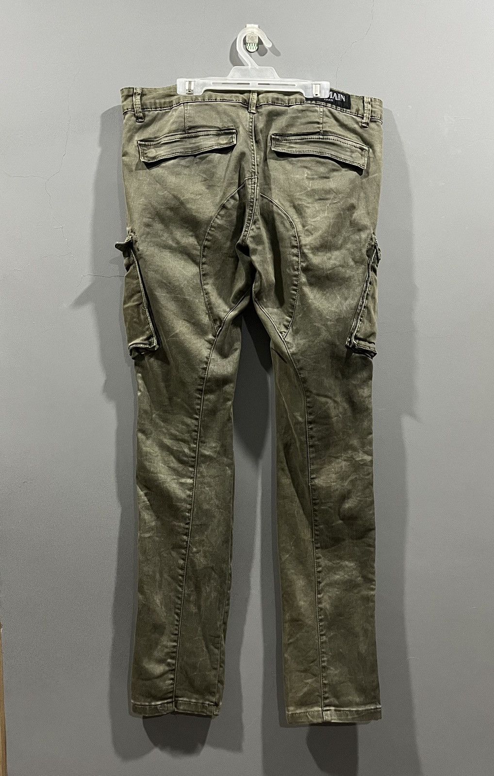 Balmain Balmain Skinny Fit Stretch Cotton Cargo Pants Size US 36 / EU 52 - 2 Thumbnail