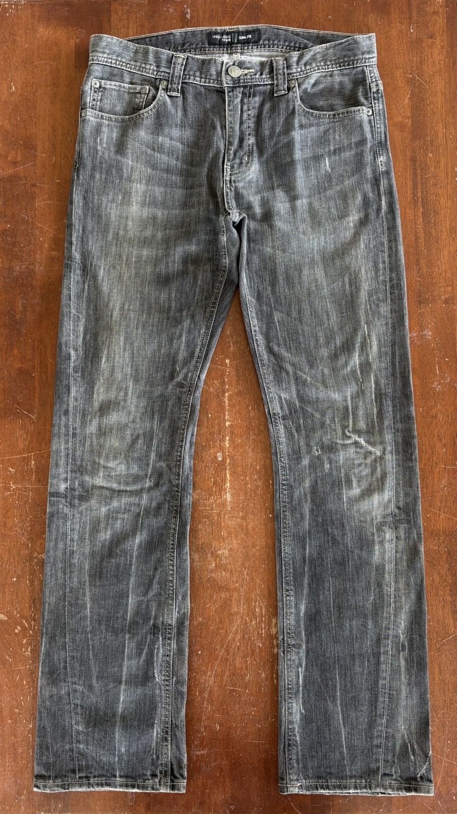 Uniqlo Uniqlo Slim Fit Streetwear Denim Nice Pocket Size US 33 - 1 Thumbnail