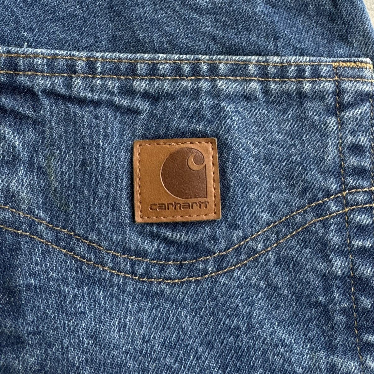 Carhartt × Vintage Vintage Carhartt Denim Jeans Baggy Skater Pants 38x28 Size US 38 / EU 54 - 5 Thumbnail