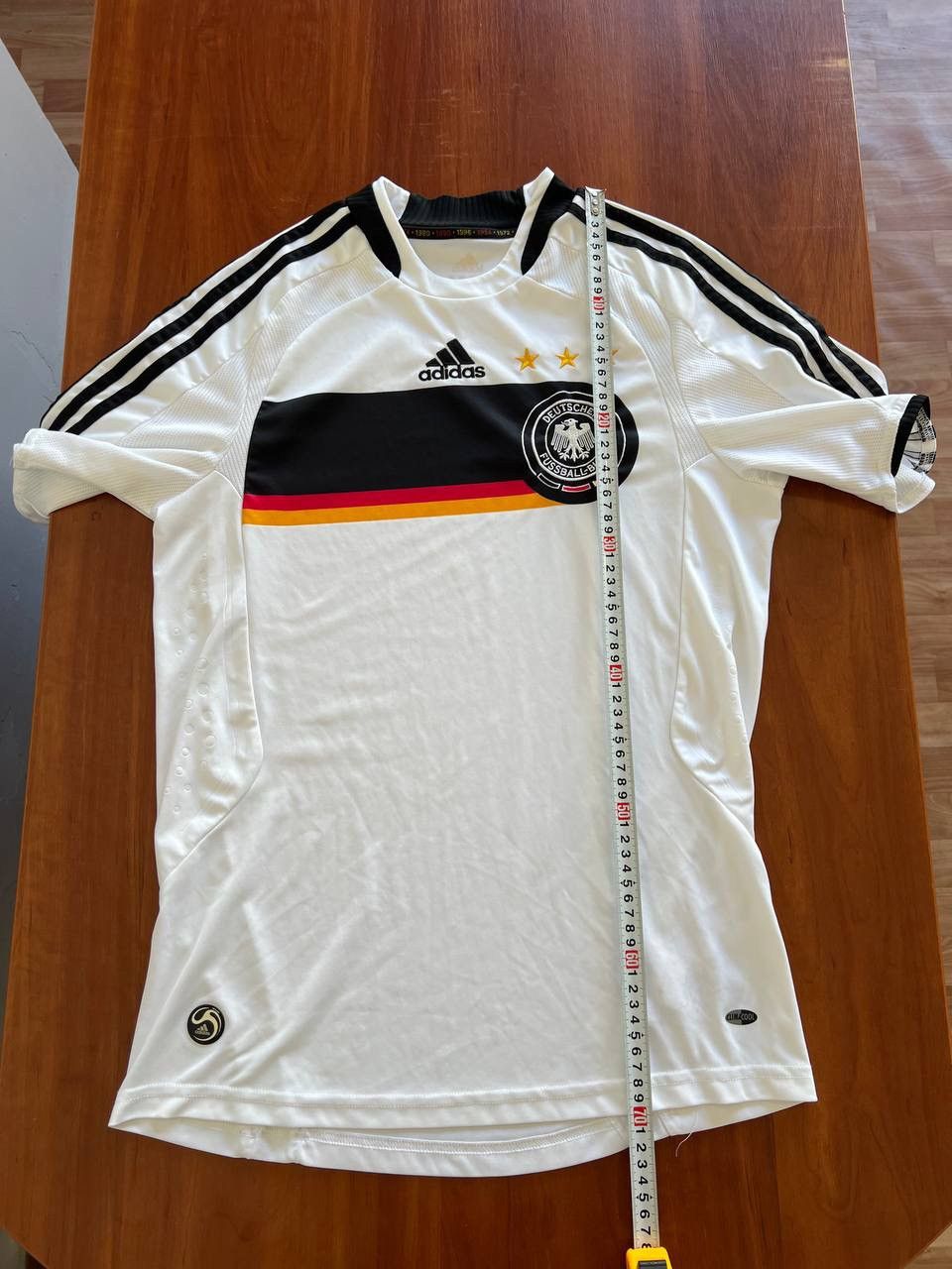 Adidas 2008/09 GERMANY ADIDAS HOME SOCCER JERSEY FOOTBALL SHIRT S Size US S / EU 44-46 / 1 - 14 Thumbnail